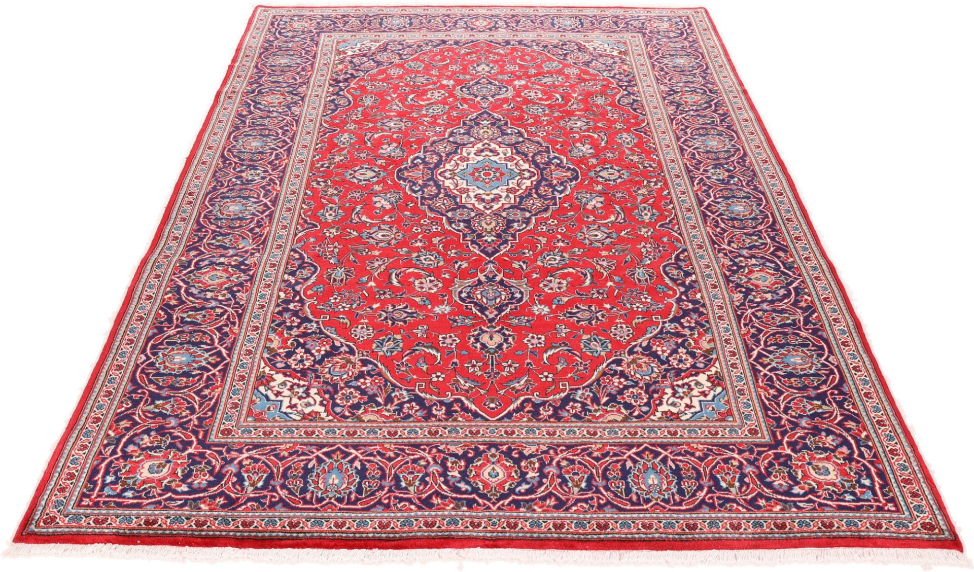 Kashan Perserteppich aus Iran, 200 × 301 cm