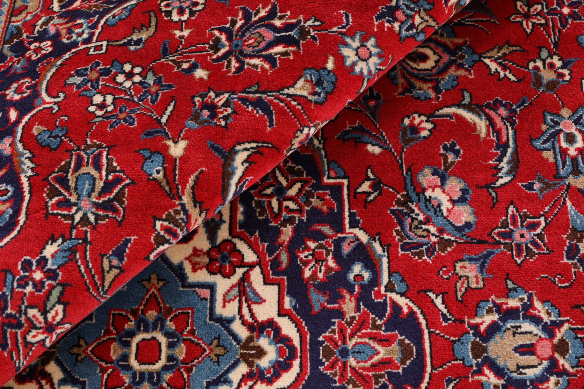 Kashan Perserteppich aus Iran, 200 × 301 cm