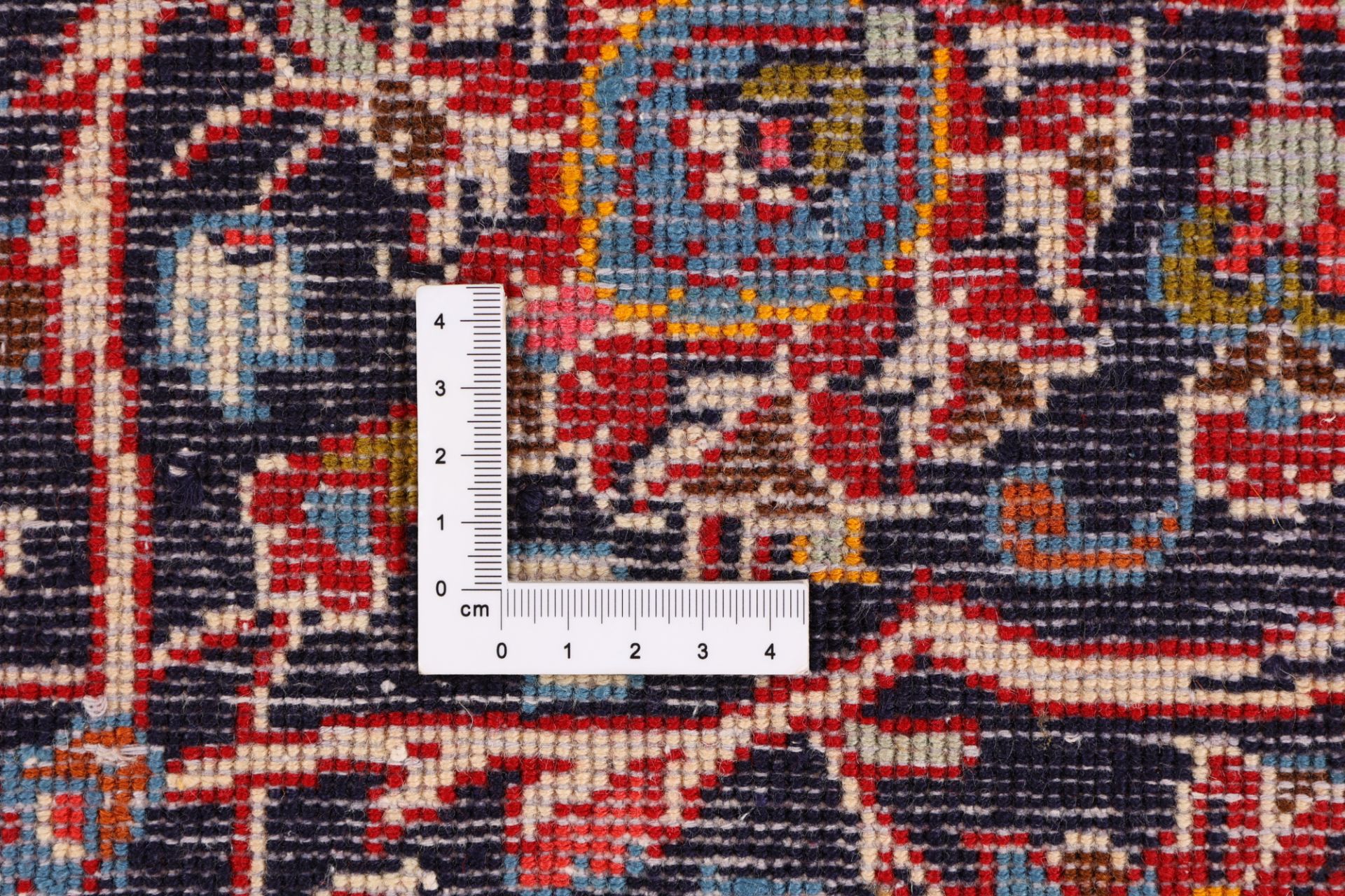 Kashan Perserteppich 198 × 300 cm aus Wolle & Seide, handgeknüpft