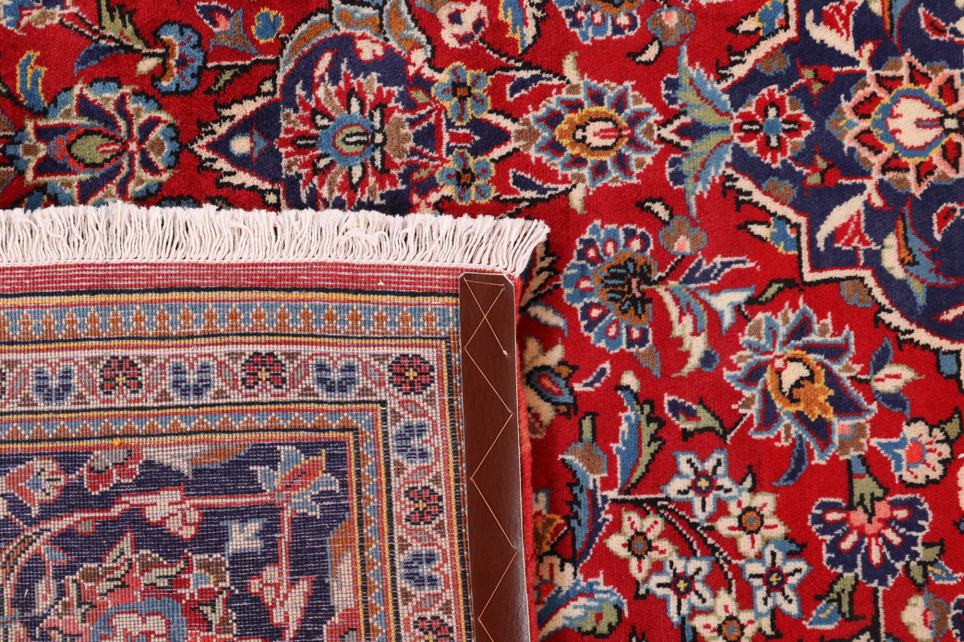Kashan Perserteppich aus Iran, 203 × 303 cm