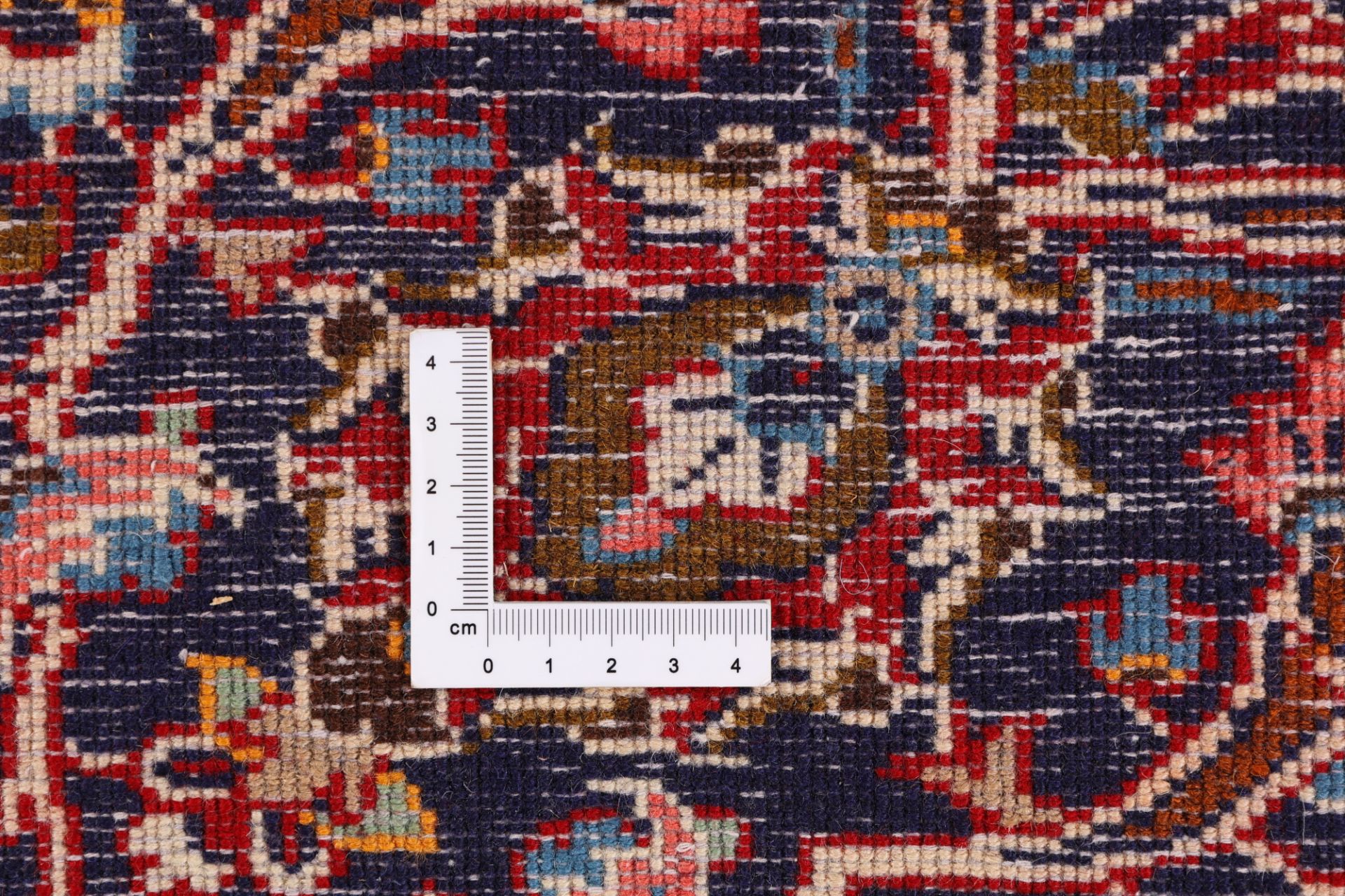 Handgeknüpfter Kashan Perserteppich, 197 × 300 cm, Wolle