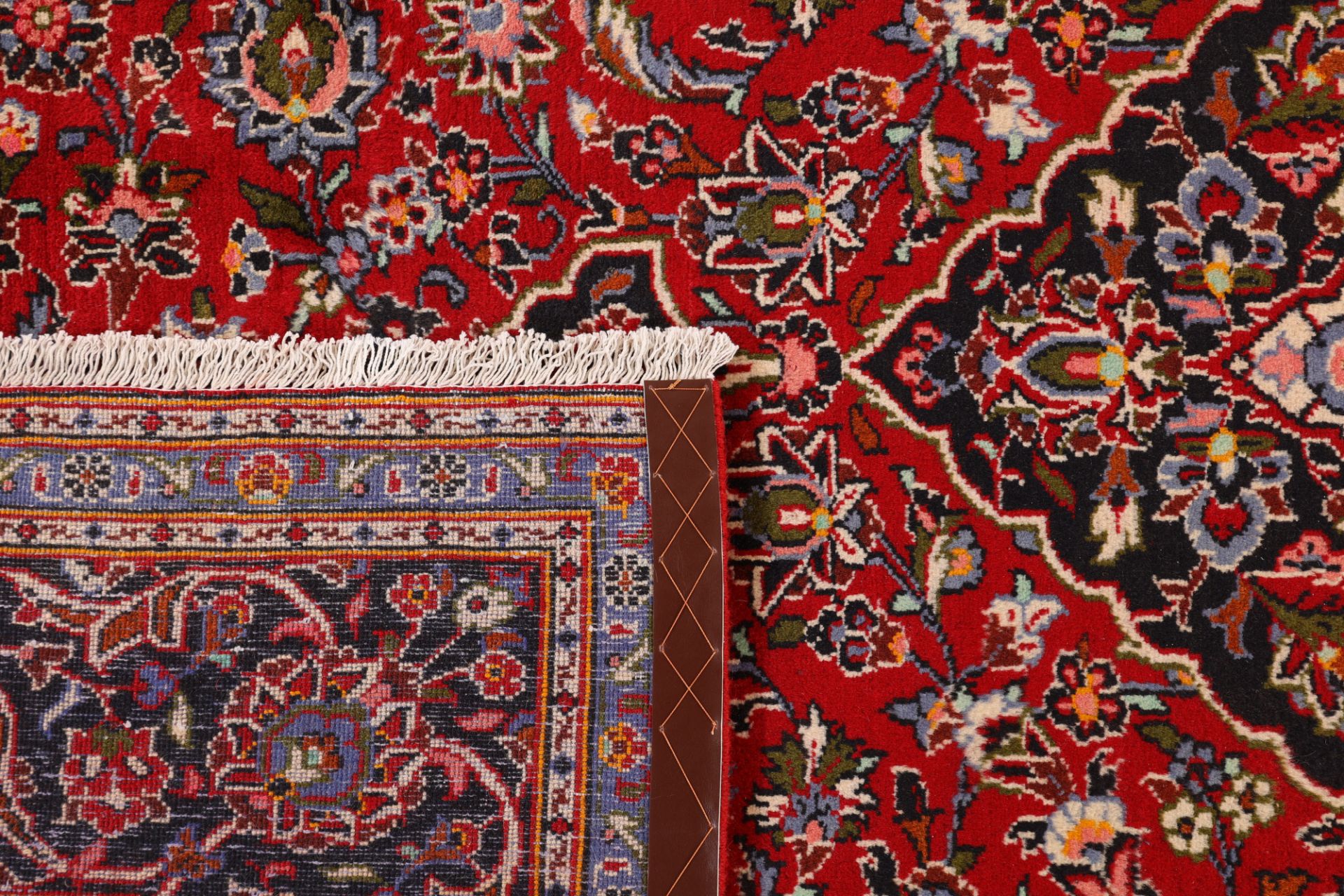 Handgeknüpfter Kashan Perserteppich 200 × 300 cm