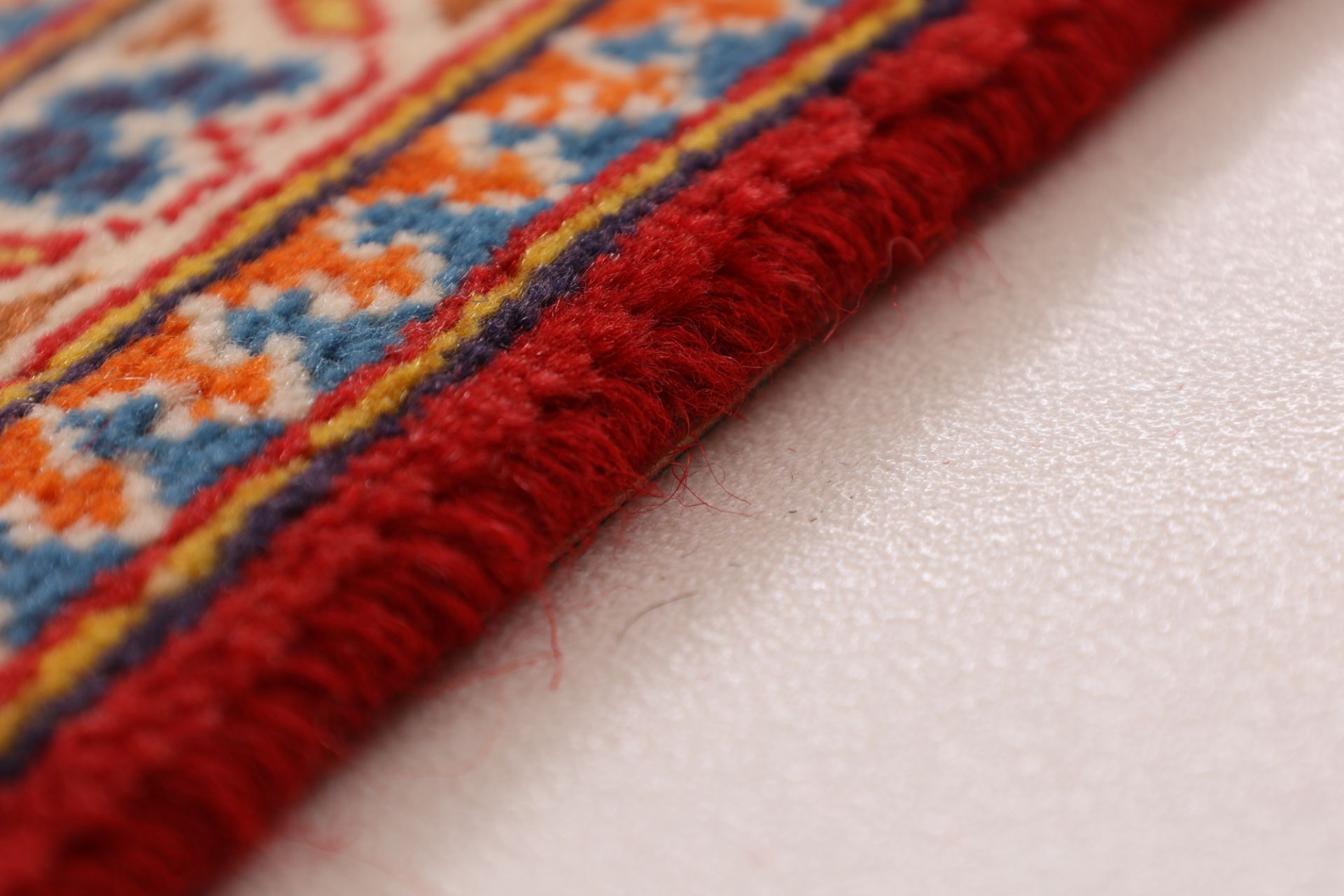 Handgeknüpfter Kashan Perserteppich, 200 × 312 cm, Wolle