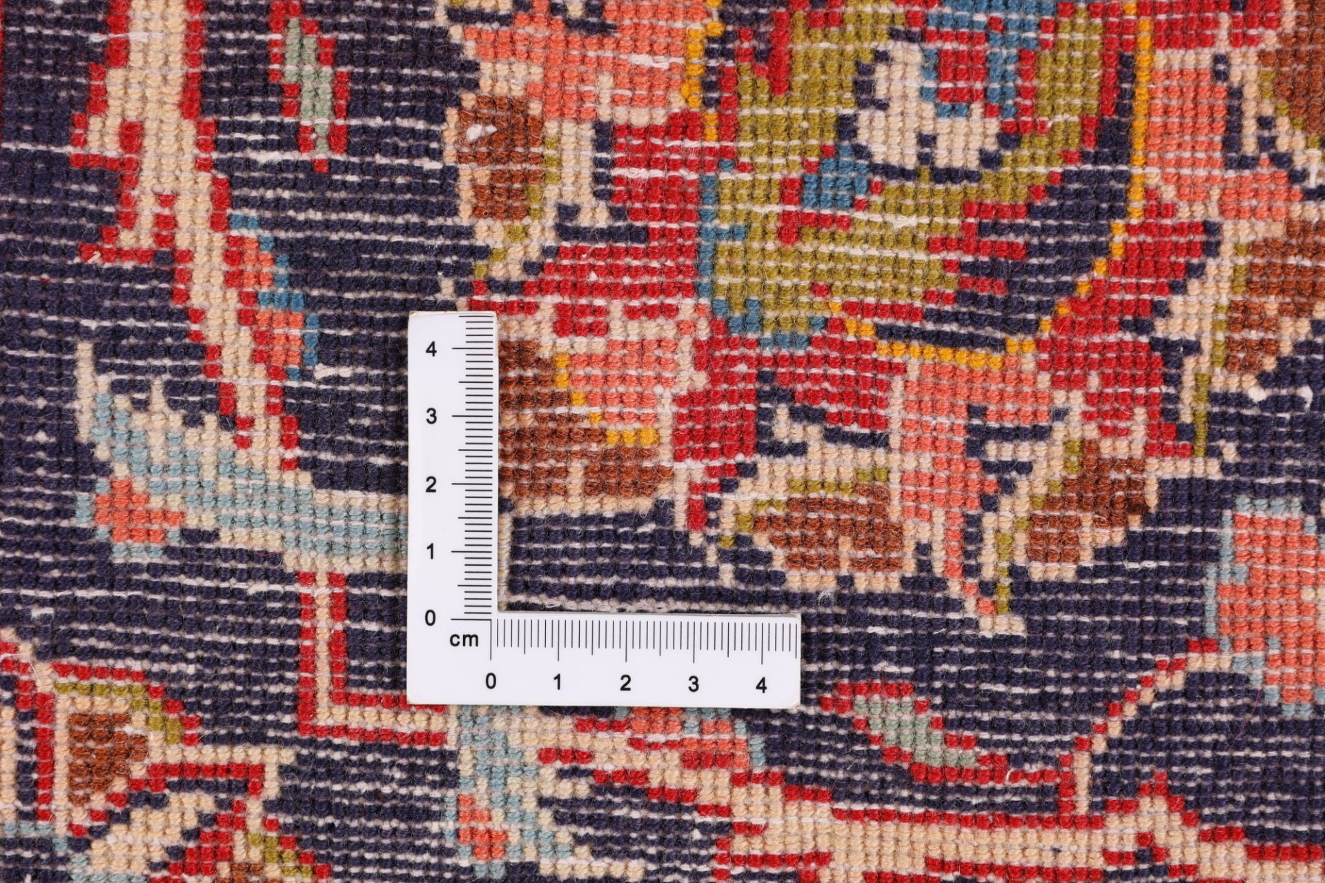 Handgeknüpfter Kashan Perserteppich, 200 × 312 cm, Wolle