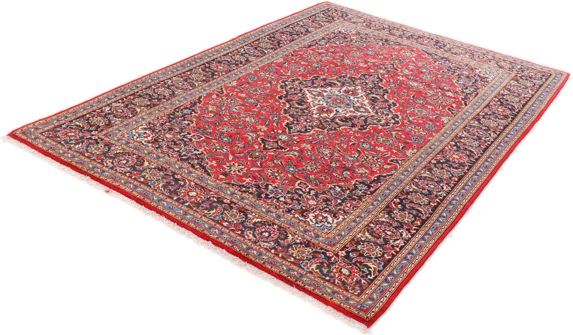 Kashan Perserteppich aus Iran, 215 × 310 cm