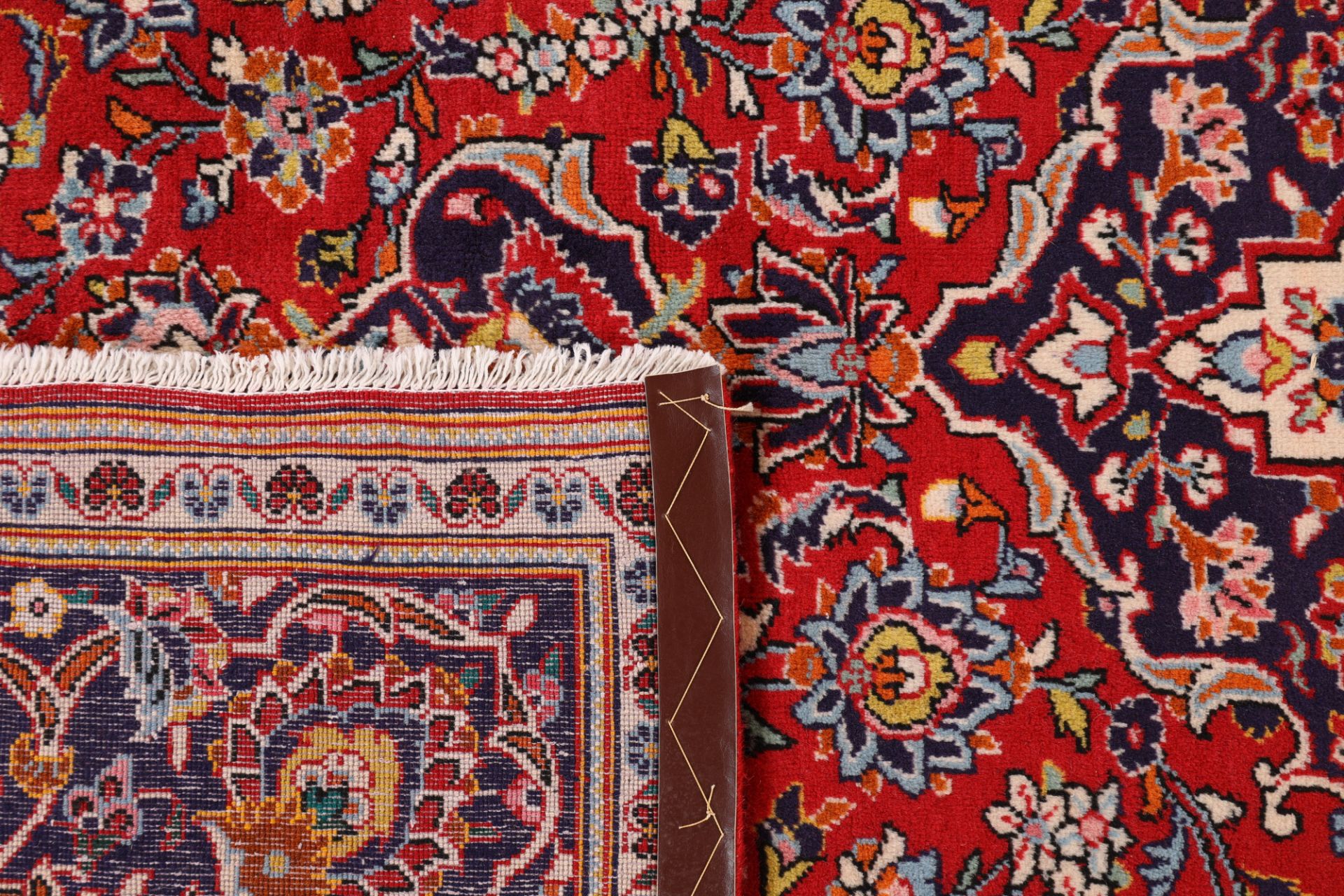 Kashan Perserteppich 200 × 294 cm aus Wolle, handgeknüpft