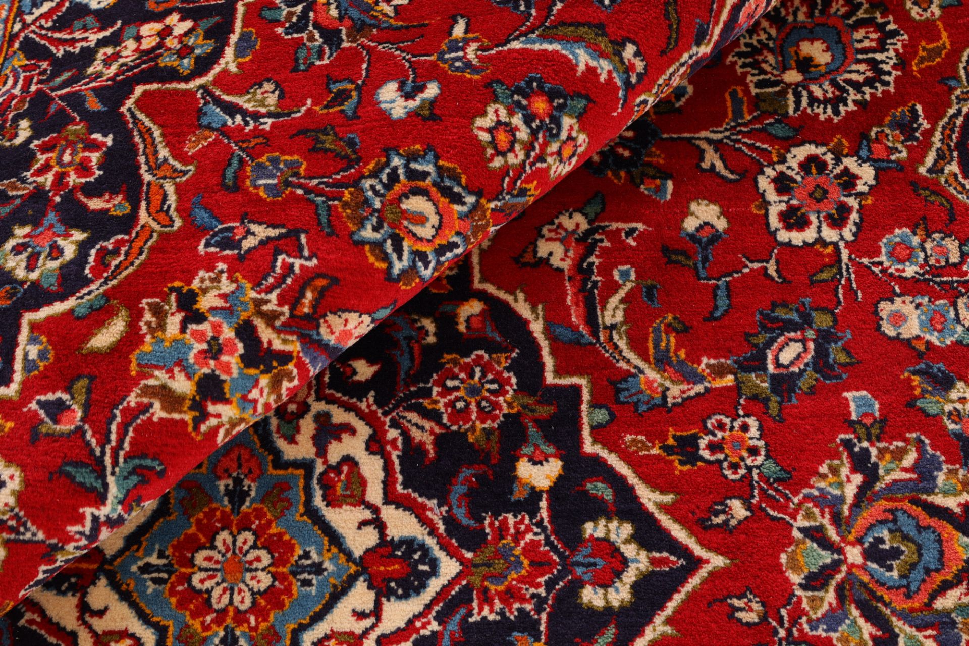 Handgeknüpfter Kashan Perserteppich 192 × 317 cm