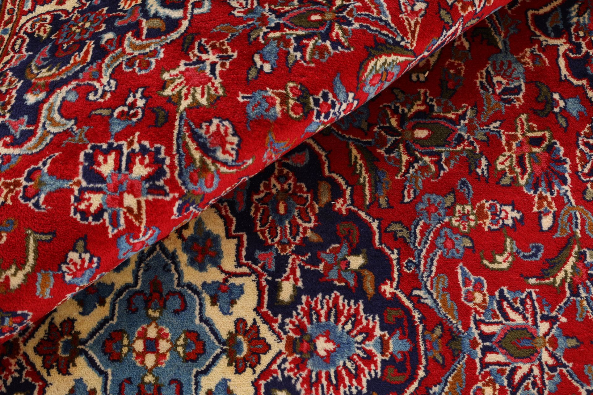 Kashan Perserteppich aus Iran, 192 × 306 cm