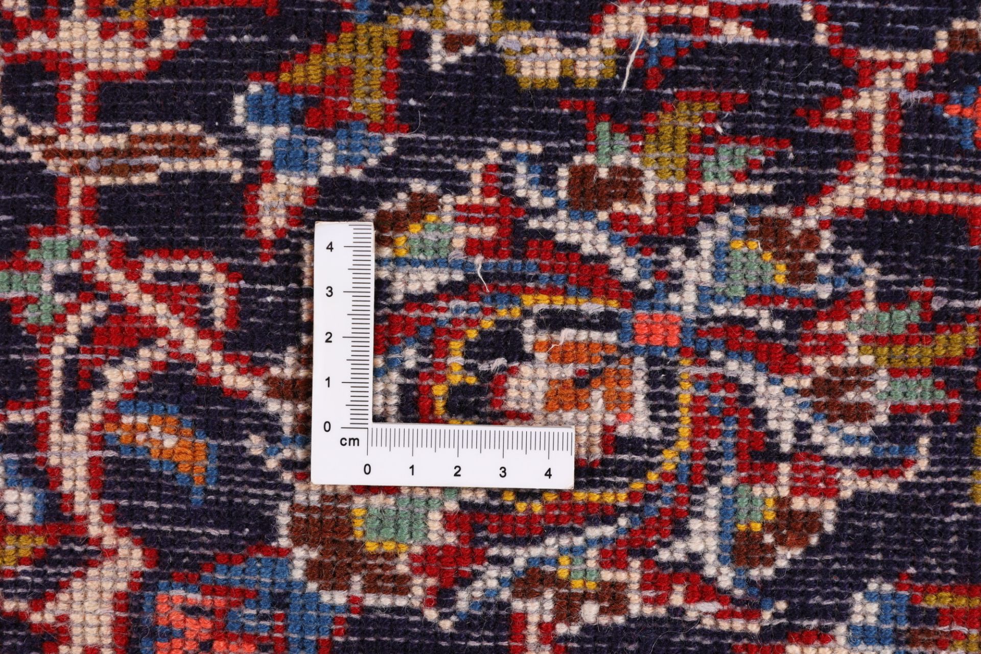 Handgeknüpfter Kashan Perserteppich, 223 × 322 cm, Wolle