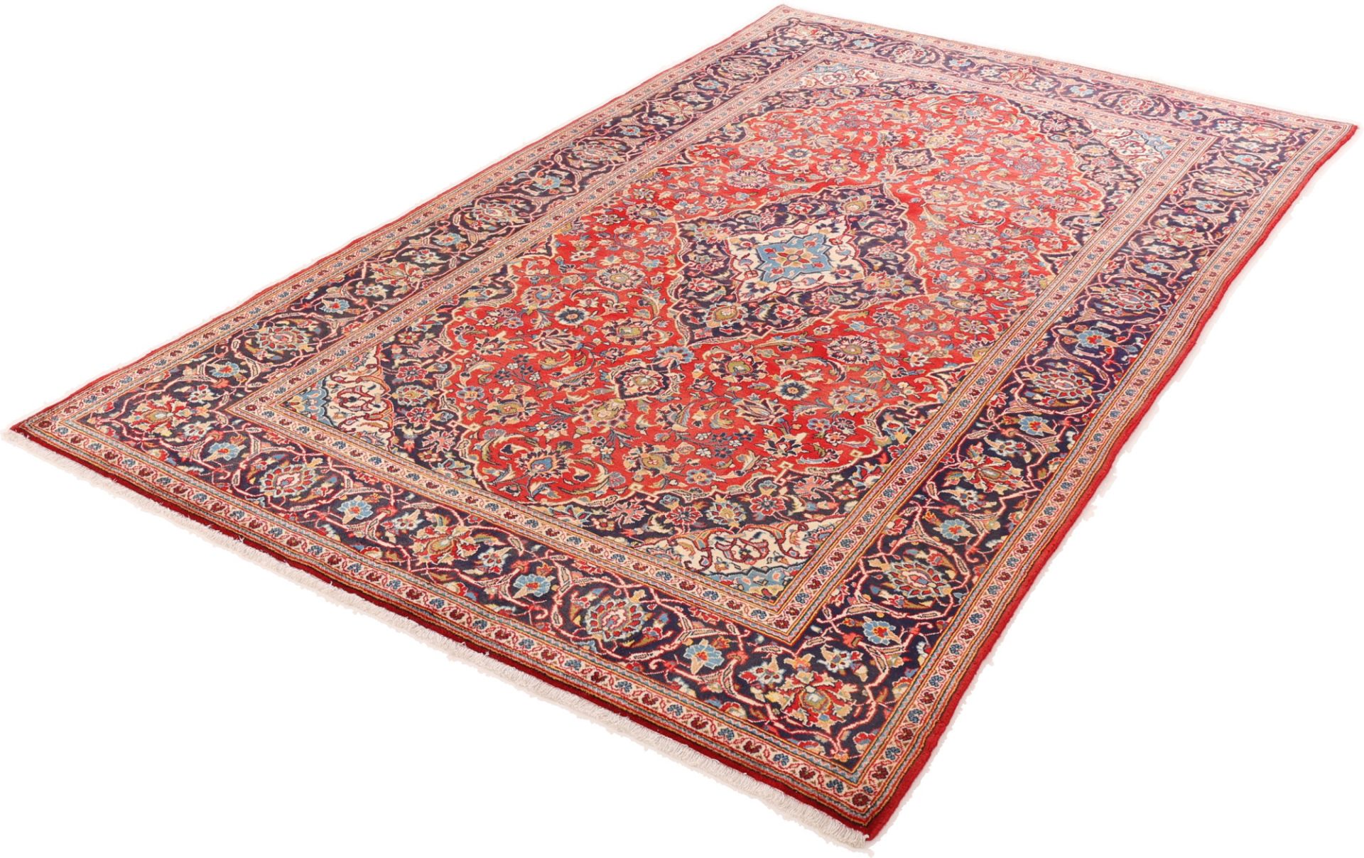 perserteppich-kashan-197-x-320-cm-schurwolle-handgeknupft-11 Handgeknüpfter Kashan Perserteppich, 197 × 320 cm, Wolle