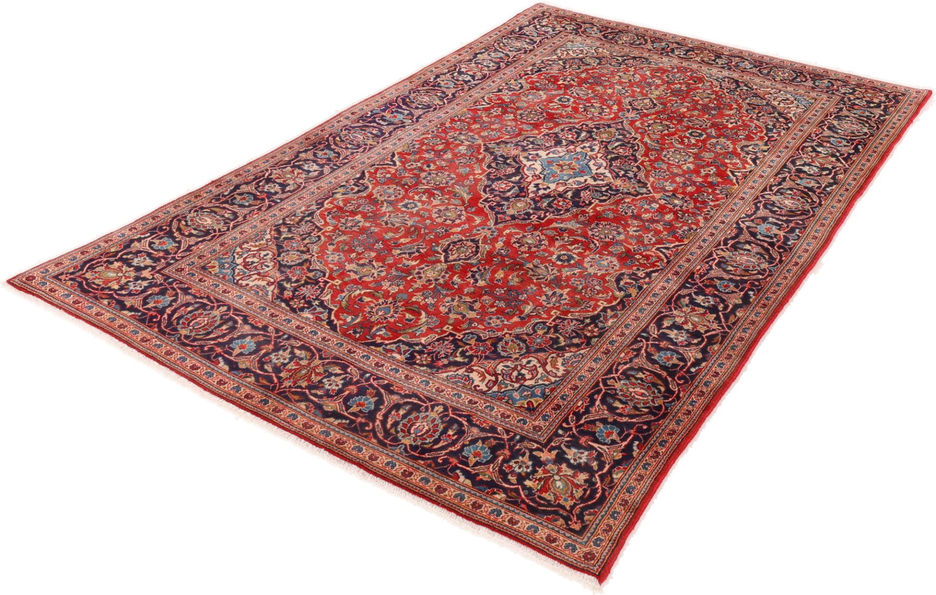 perserteppich-kashan-197-x-320-cm-schurwolle-handgeknupft-14 Handgeknüpfter Kashan Perserteppich, 197 × 320 cm, Wolle