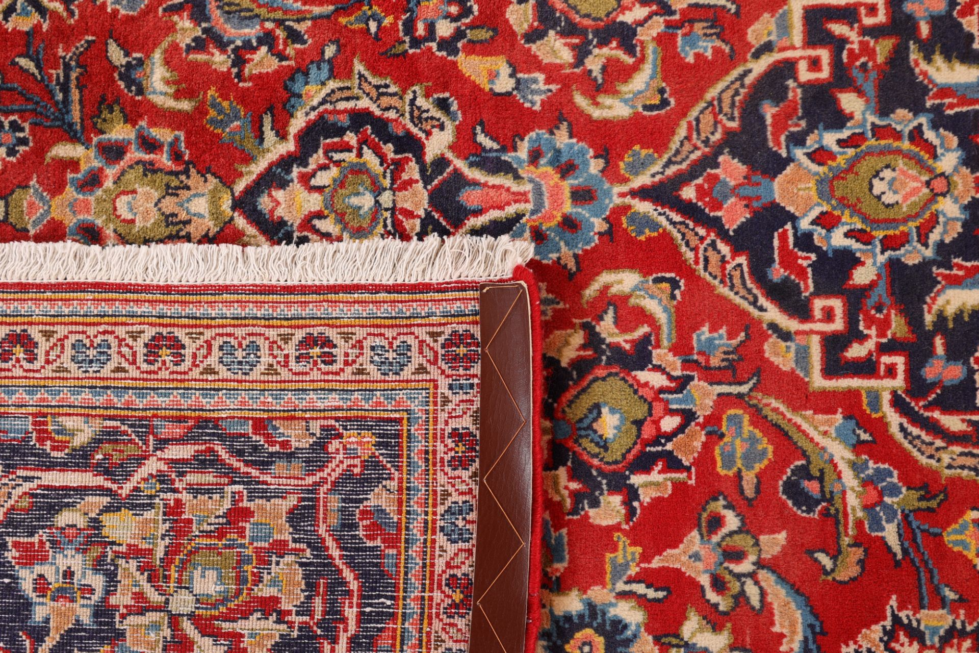 perserteppich-kashan-197-x-320-cm-schurwolle-handgeknupft-20 Handgeknüpfter Kashan Perserteppich, 197 × 320 cm, Wolle