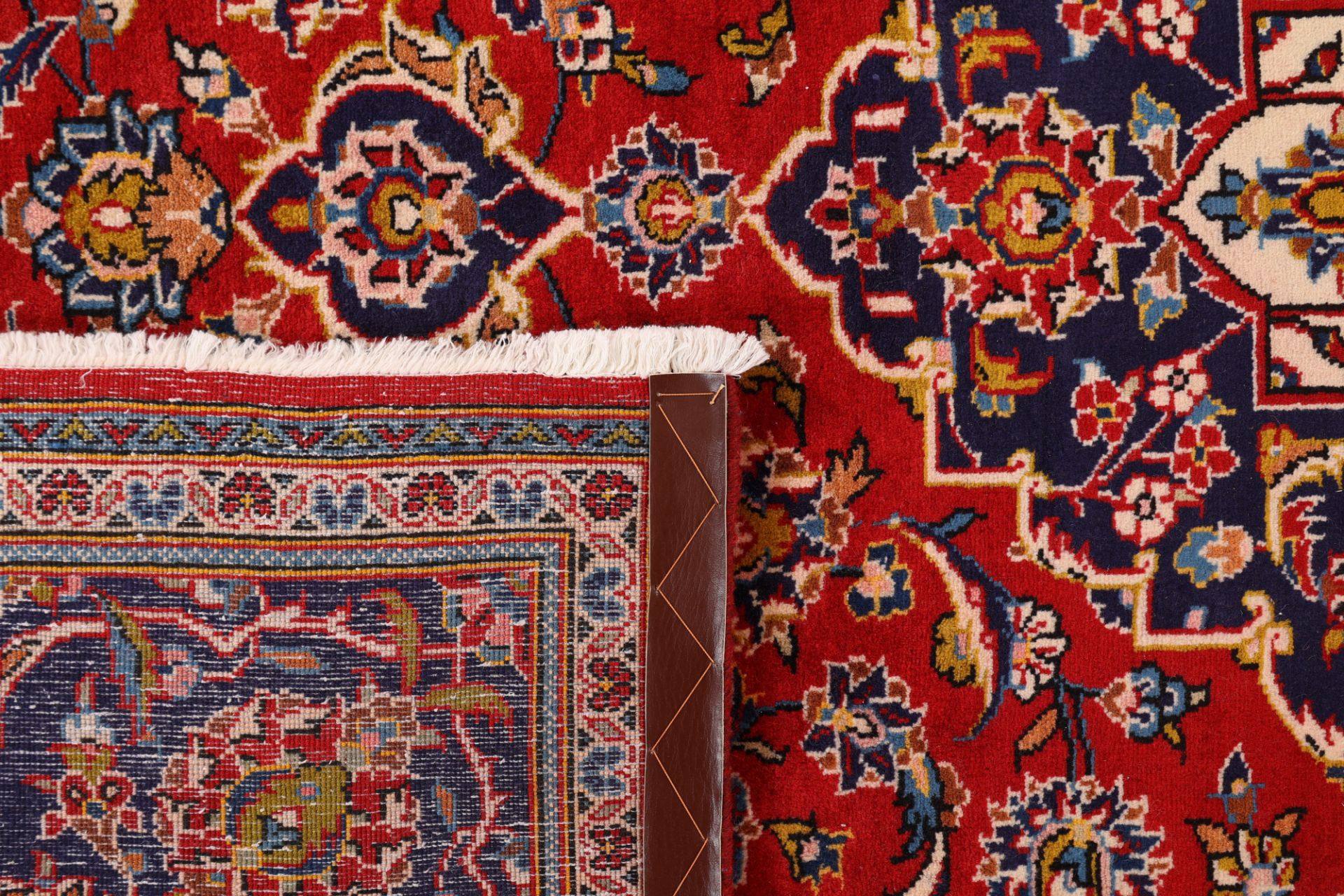 Kashan Perserteppich 200 × 294 cm aus Wolle, handgeknüpft