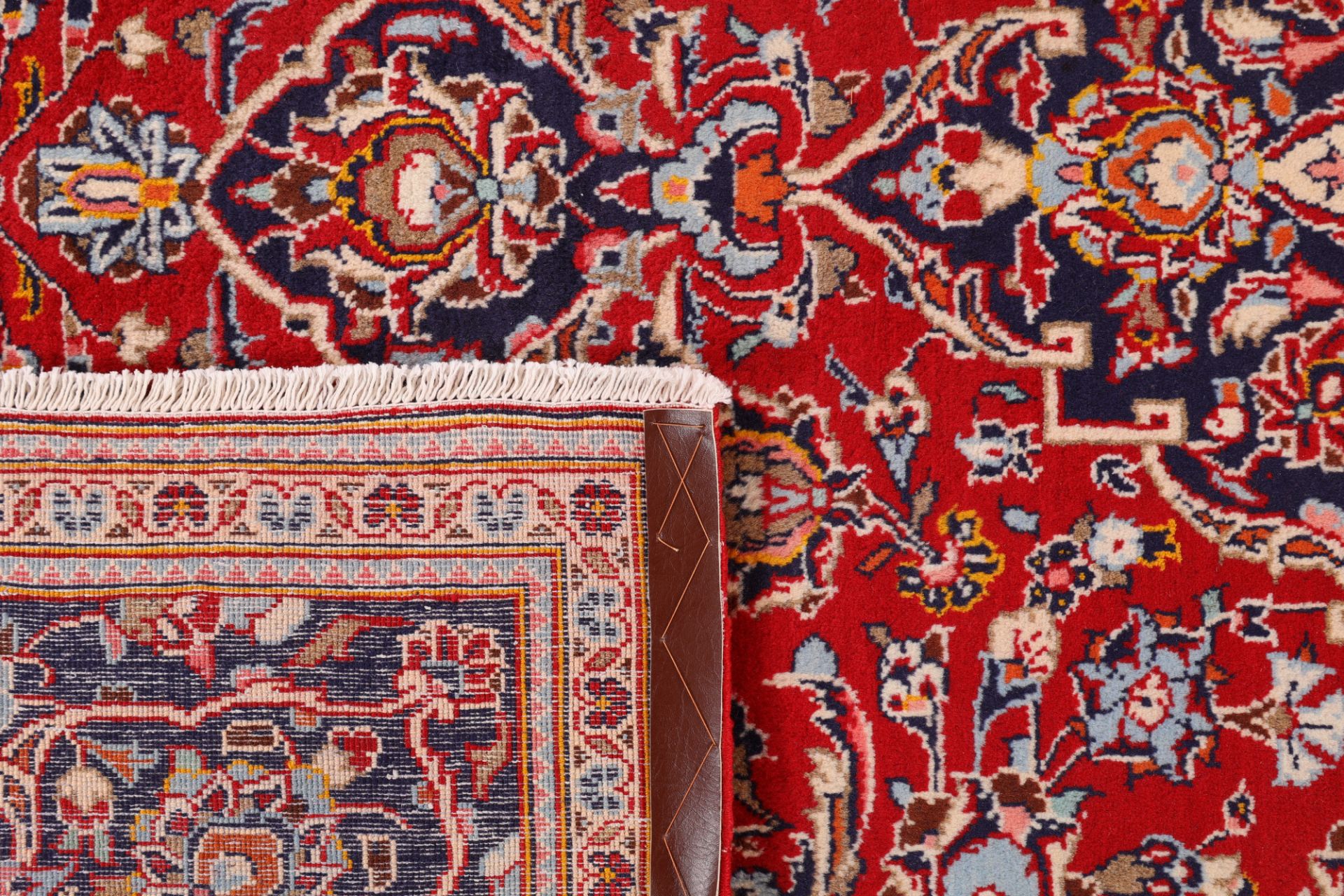 Kashan Perserteppich aus Iran, 203 × 318 cm