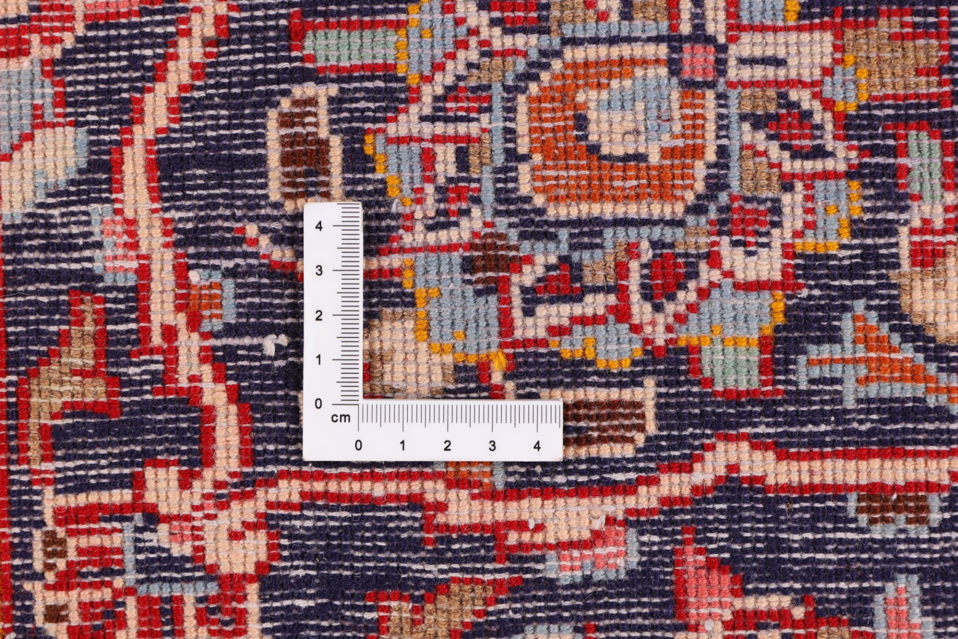 Kashan Perserteppich aus Iran, 203 × 318 cm