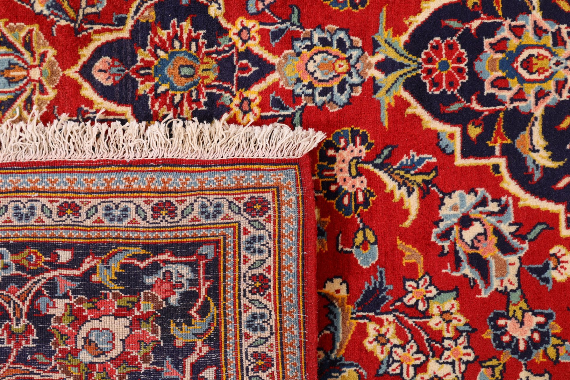 Kashan Perserteppich aus Iran, 210 × 292 cm