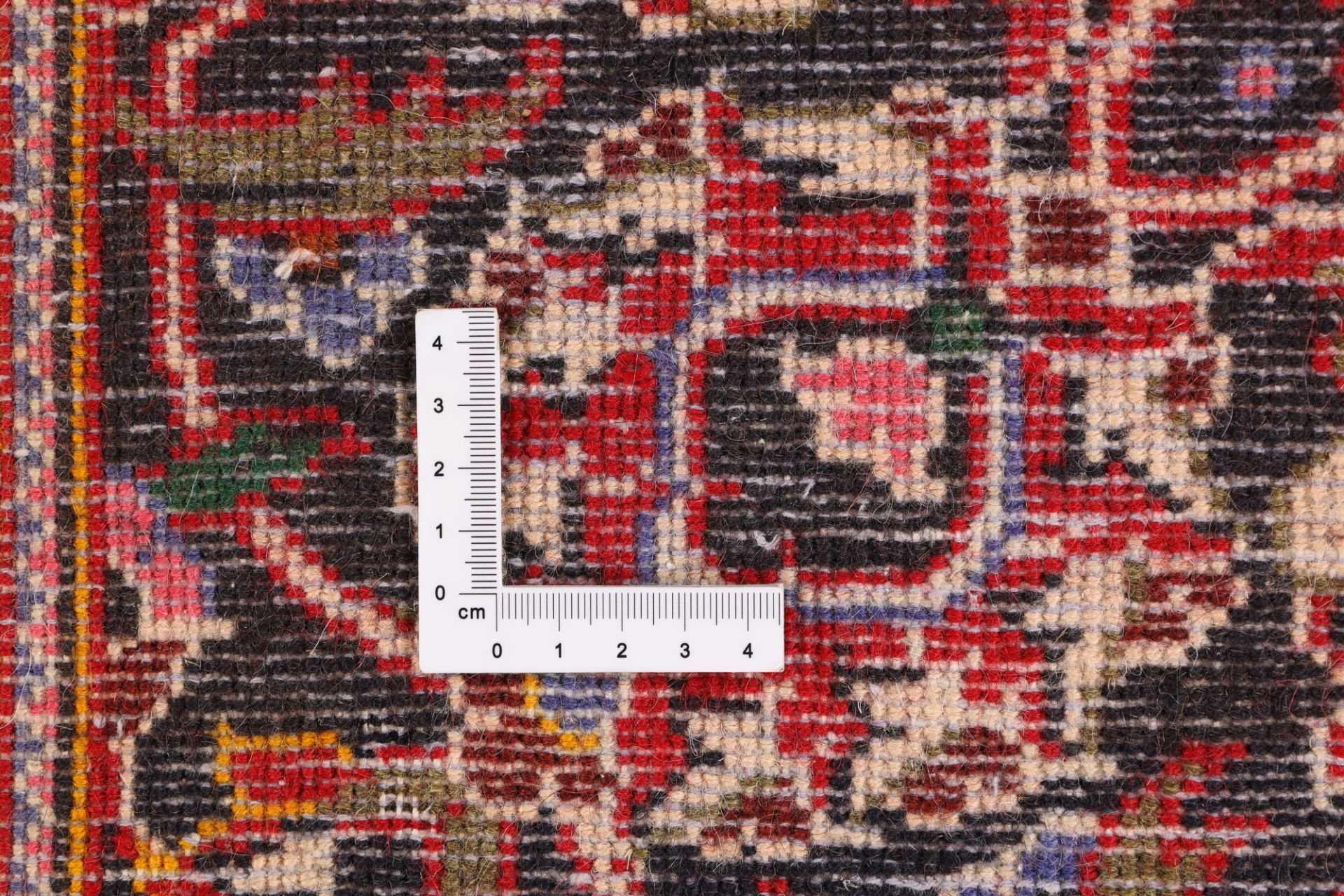Handgeknüpfter Kashan Perserteppich, 203 × 304 cm, Wolle
