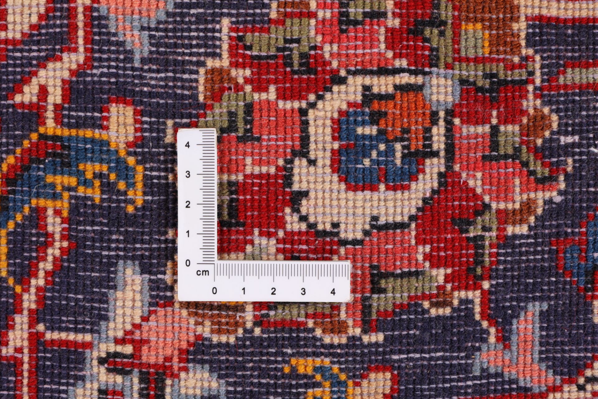 Kashan Perserteppich 201 × 305 cm aus Wolle, handgeknüpft