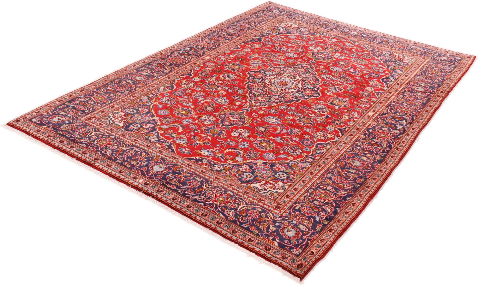 Kashan Perserteppich aus Iran, 208 × 300 cm
