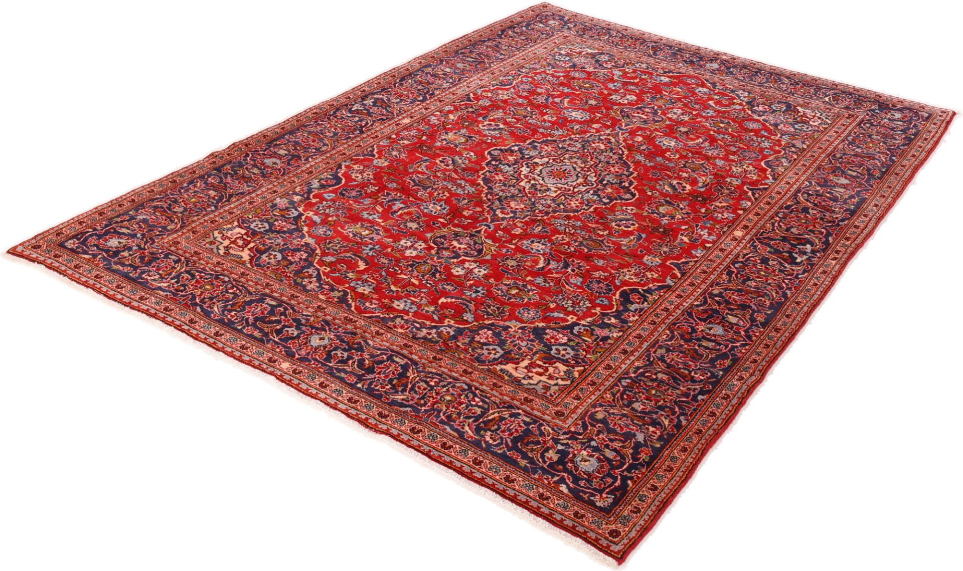 Kashan Perserteppich aus Iran, 208 × 300 cm