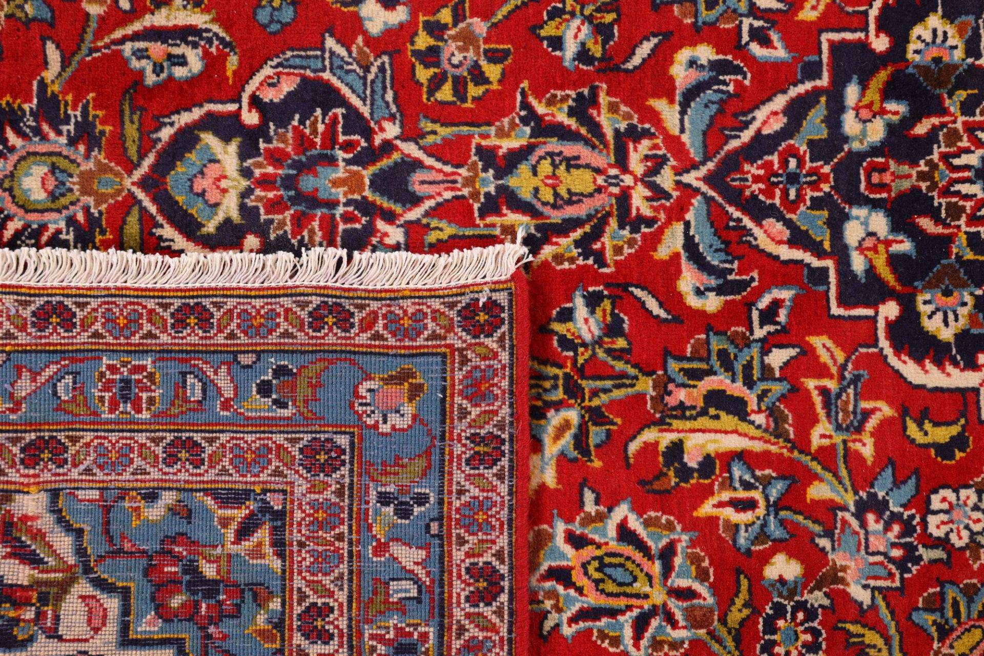 Kashan Perserteppich aus Iran, 177 × 307 cm