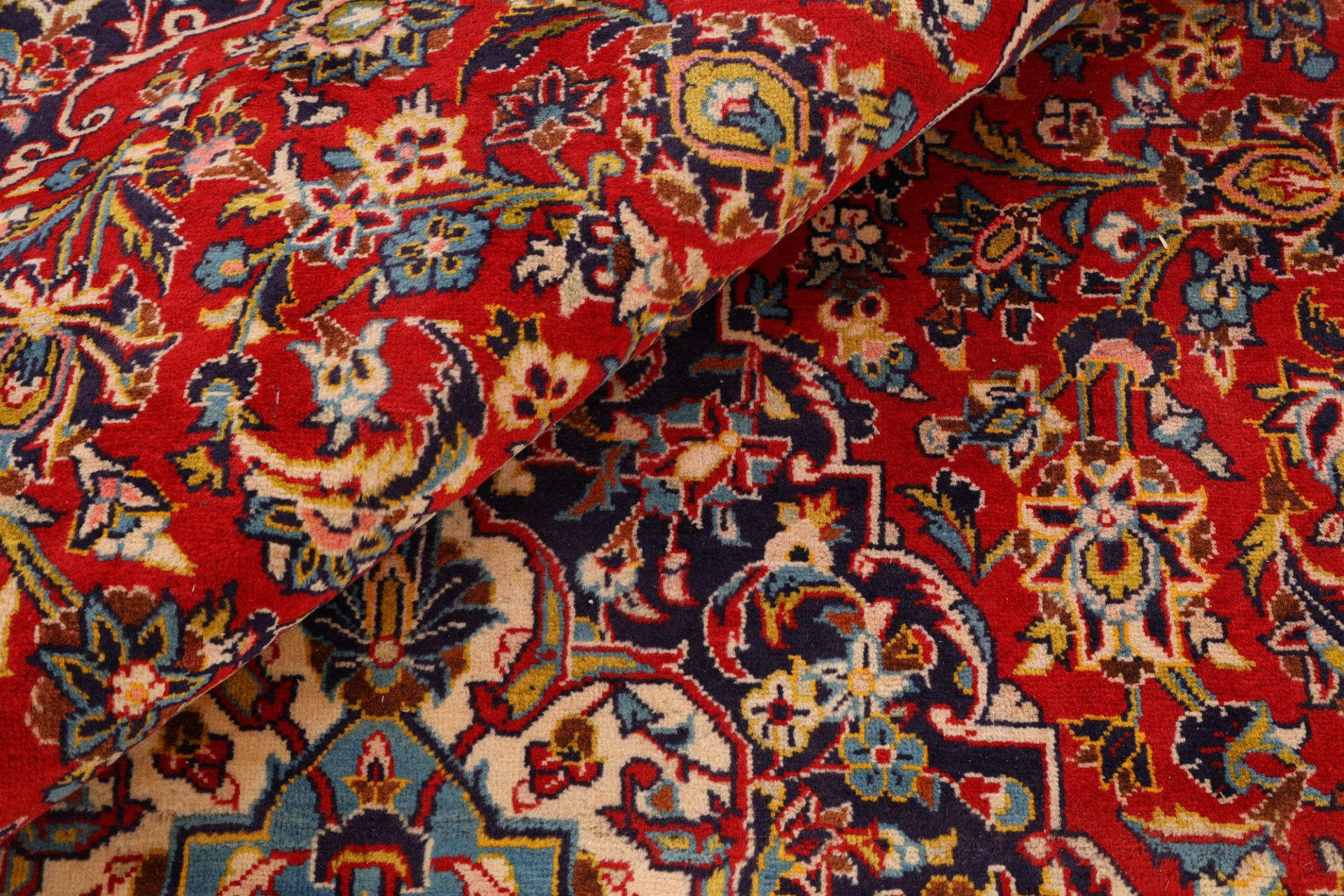Kashan Perserteppich aus Iran, 177 × 307 cm