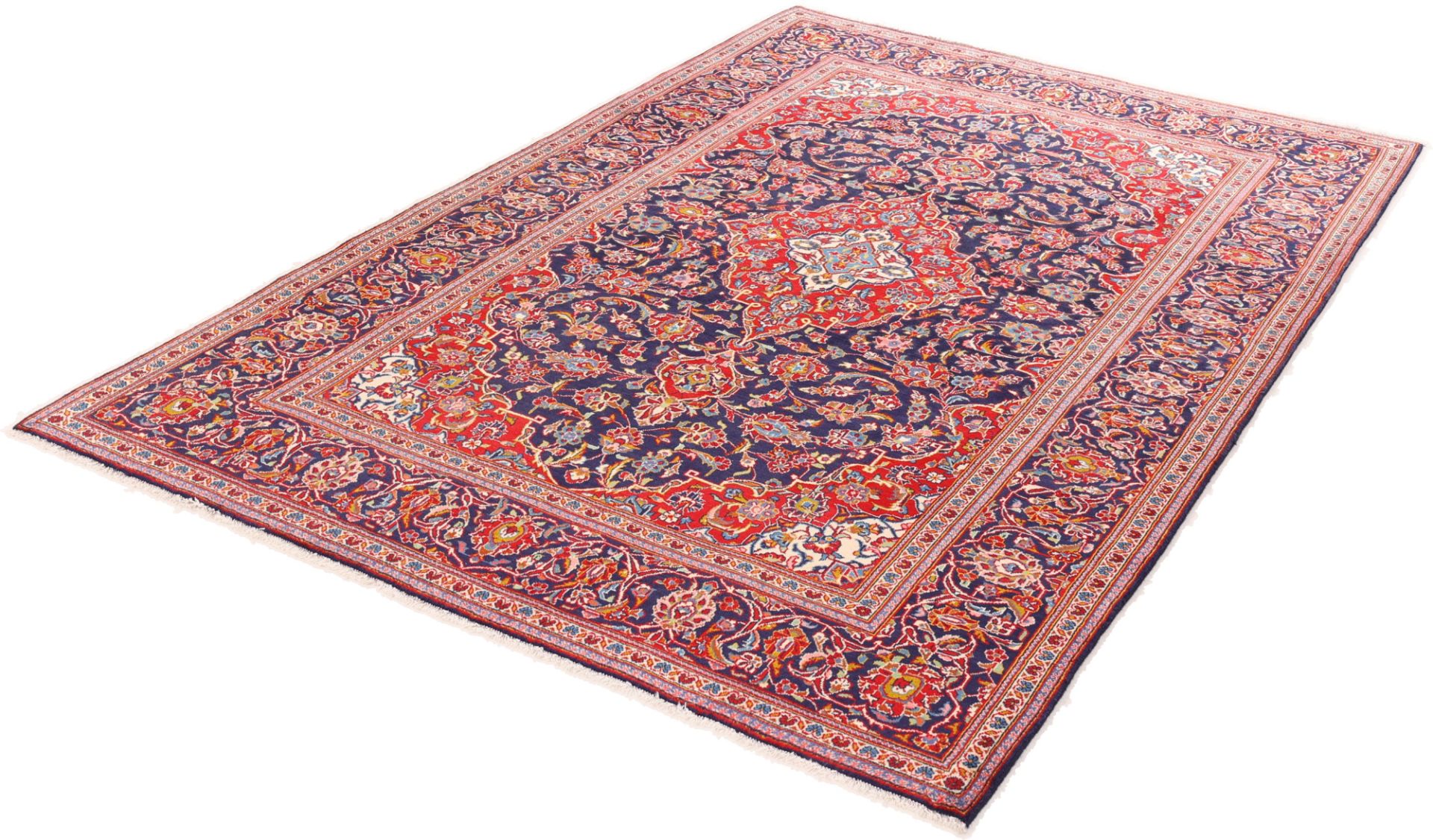 perserteppich-kashan-200-x-295-cm-schurwolle-handgeknupft-11 Handgeknüpfter Kashan Perserteppich, 200 × 295 cm, Wolle