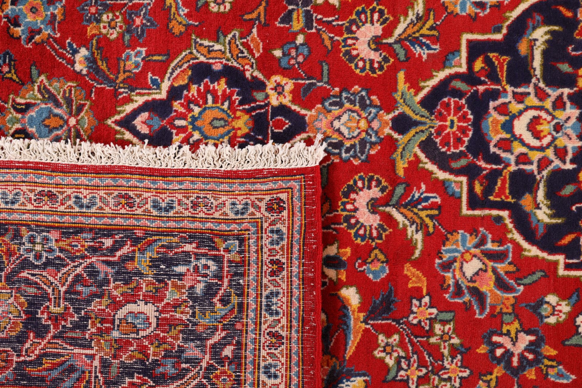Kashan Perserteppich aus Iran, 200 × 303 cm