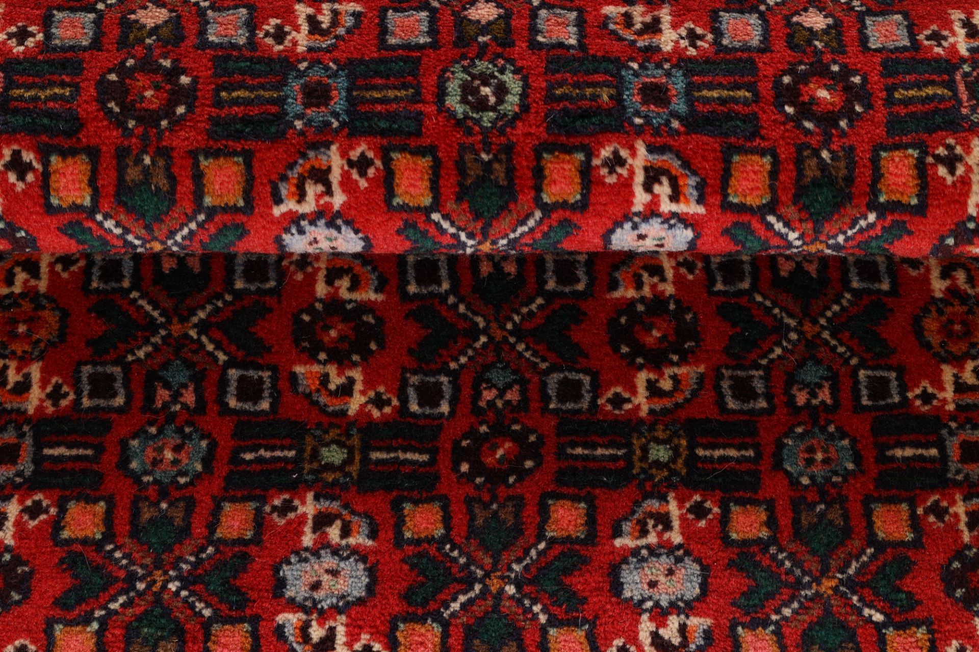 Hamadan Perserteppich aus Iran, 62 × 99 cm