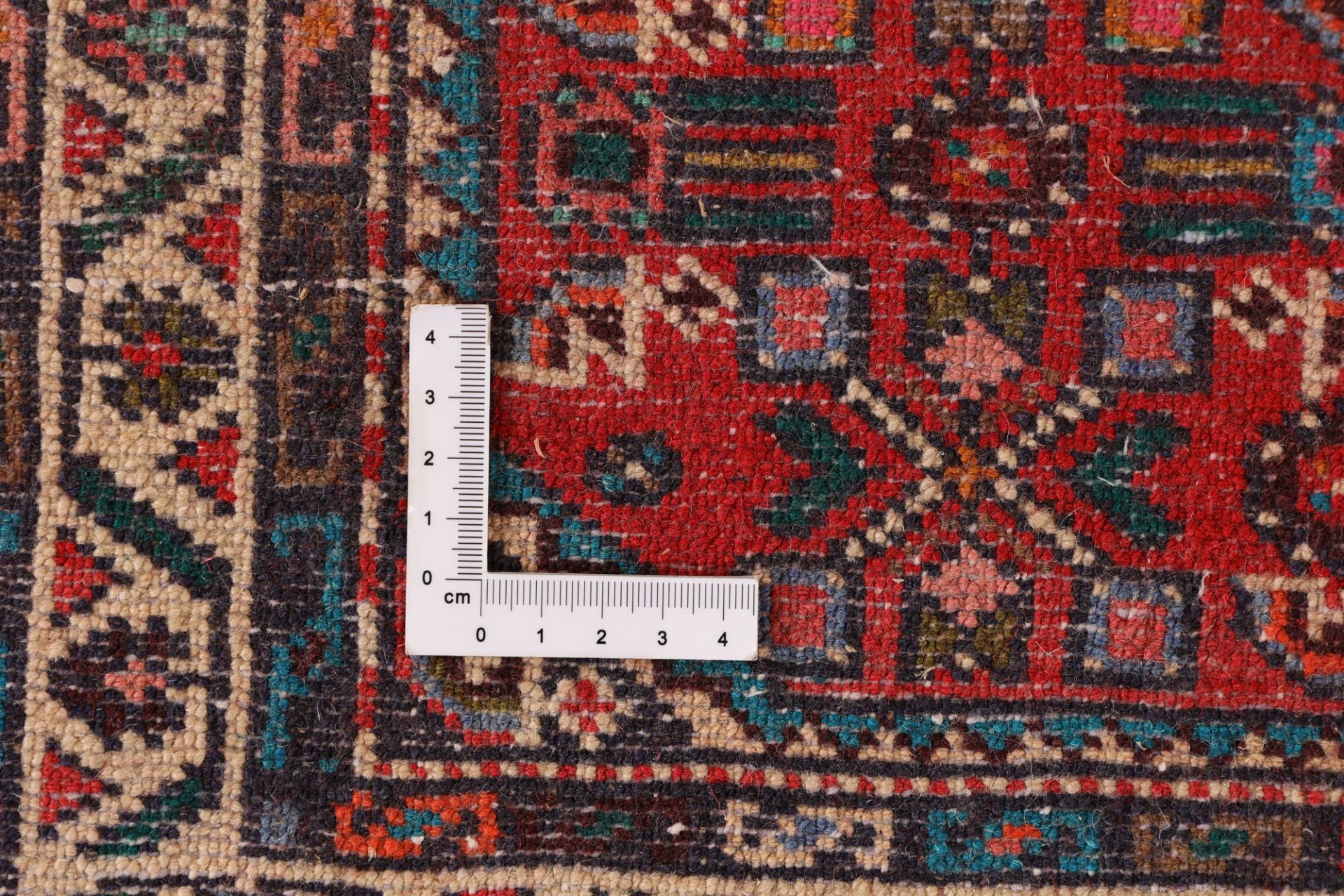 Hamadan Perserteppich aus Iran, 62 × 99 cm