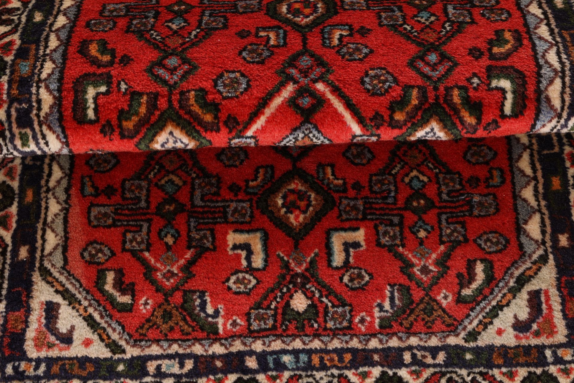 perserteppich-hamadan-62-x-99-cm-schurwolle-handgeknupft-28 Handgeknüpfter Hamadan Perserteppich 62 × 99 cm