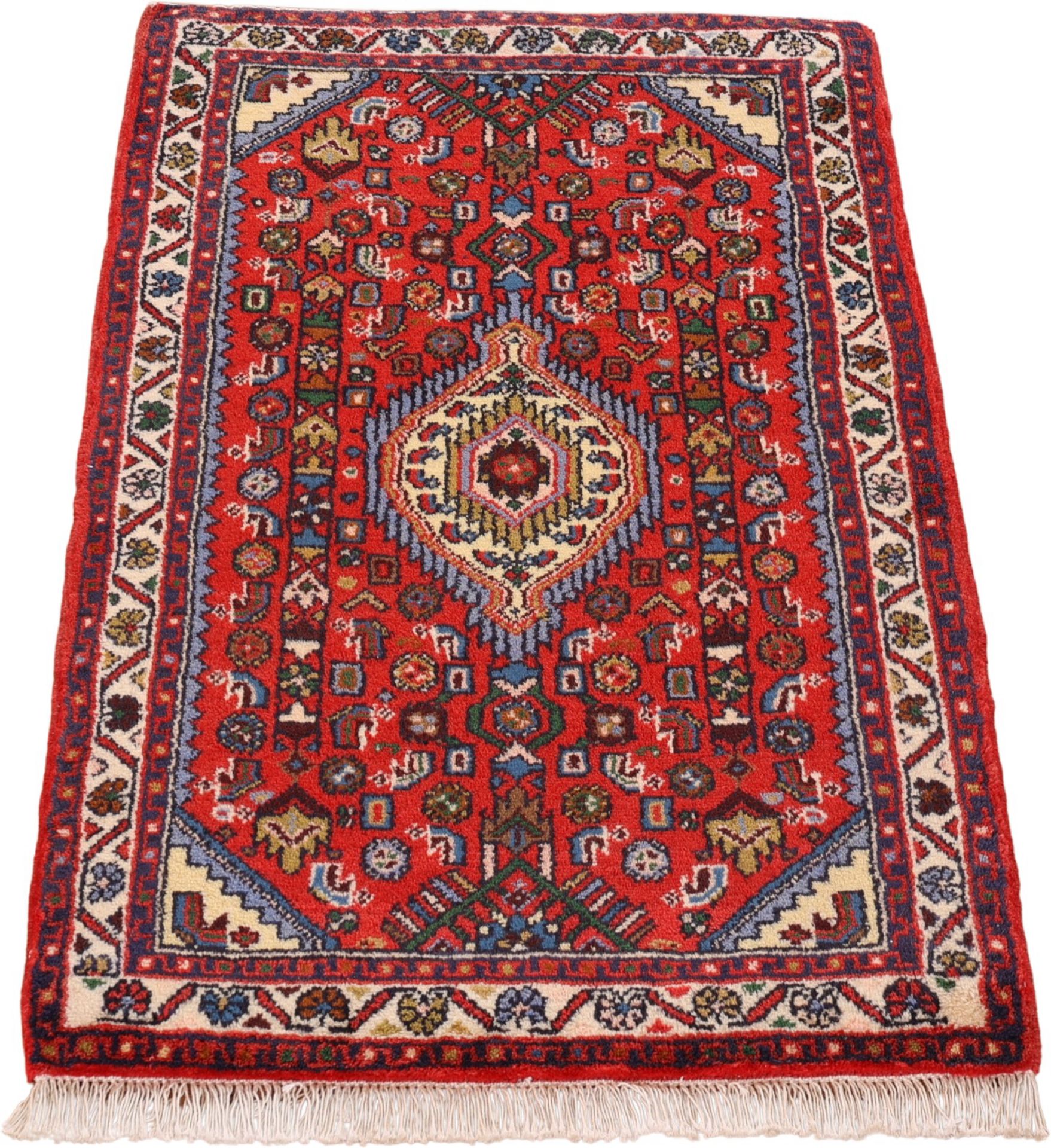 perserteppich-hamadan-62-x-99-cm-schurwolle-handgeknupft-61 Handgeknüpfter Hamadan Perserteppich, 62 × 99 cm, Wolle