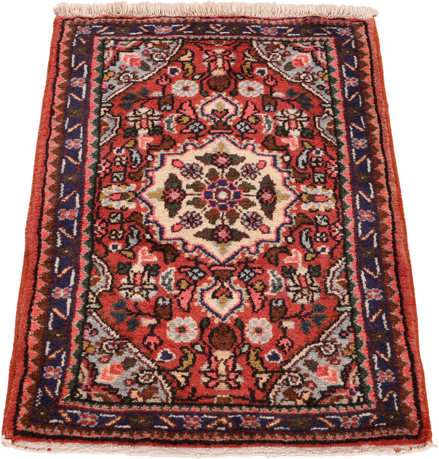 perserteppich-hamadan-62-x-99-cm-schurwolle-handgeknupft-95 Handgeknüpfter Hamadan Perserteppich 62 × 99 cm