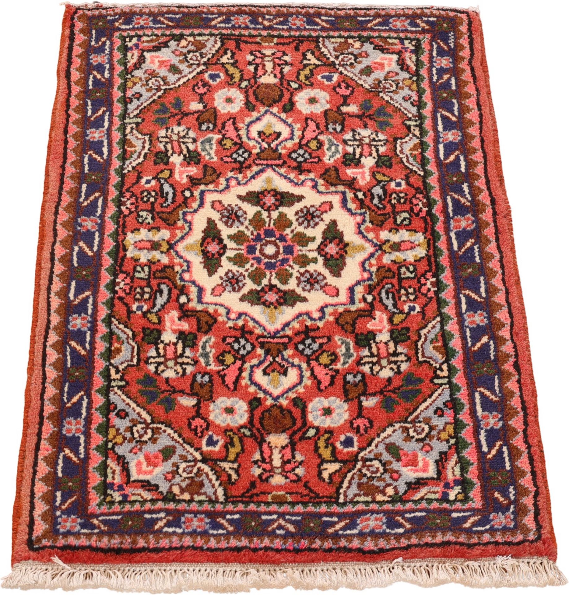 perserteppich-hamadan-62-x-99-cm-schurwolle-handgeknupft-98 Handgeknüpfter Hamadan Perserteppich 62 × 99 cm