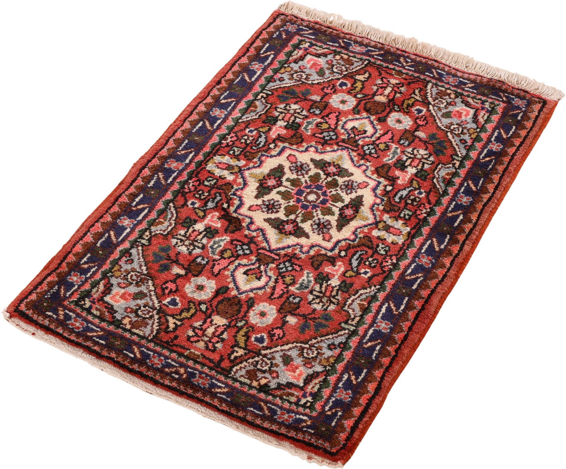 perserteppich-hamadan-62-x-99-cm-schurwolle-handgeknupft-104 Handgeknüpfter Hamadan Perserteppich 62 × 99 cm