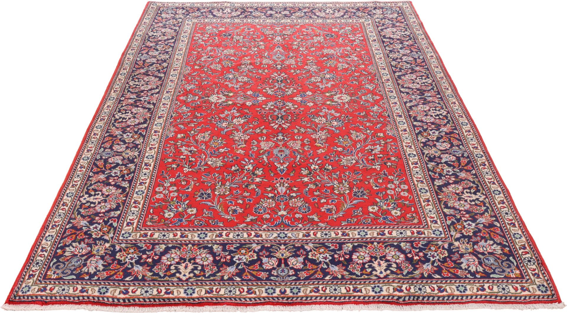 Sarough Perserteppich 205 × 283 cm aus Wolle, handgeknüpft