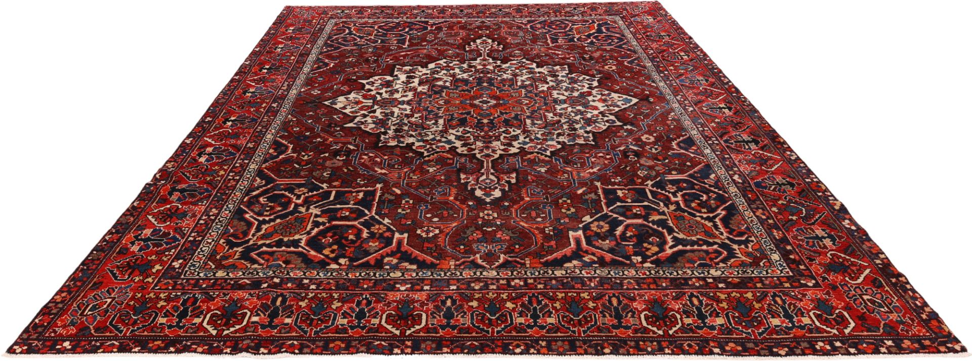 Handgeknüpfter Bakhtiari Perserteppich, 315 × 385 cm, Wolle