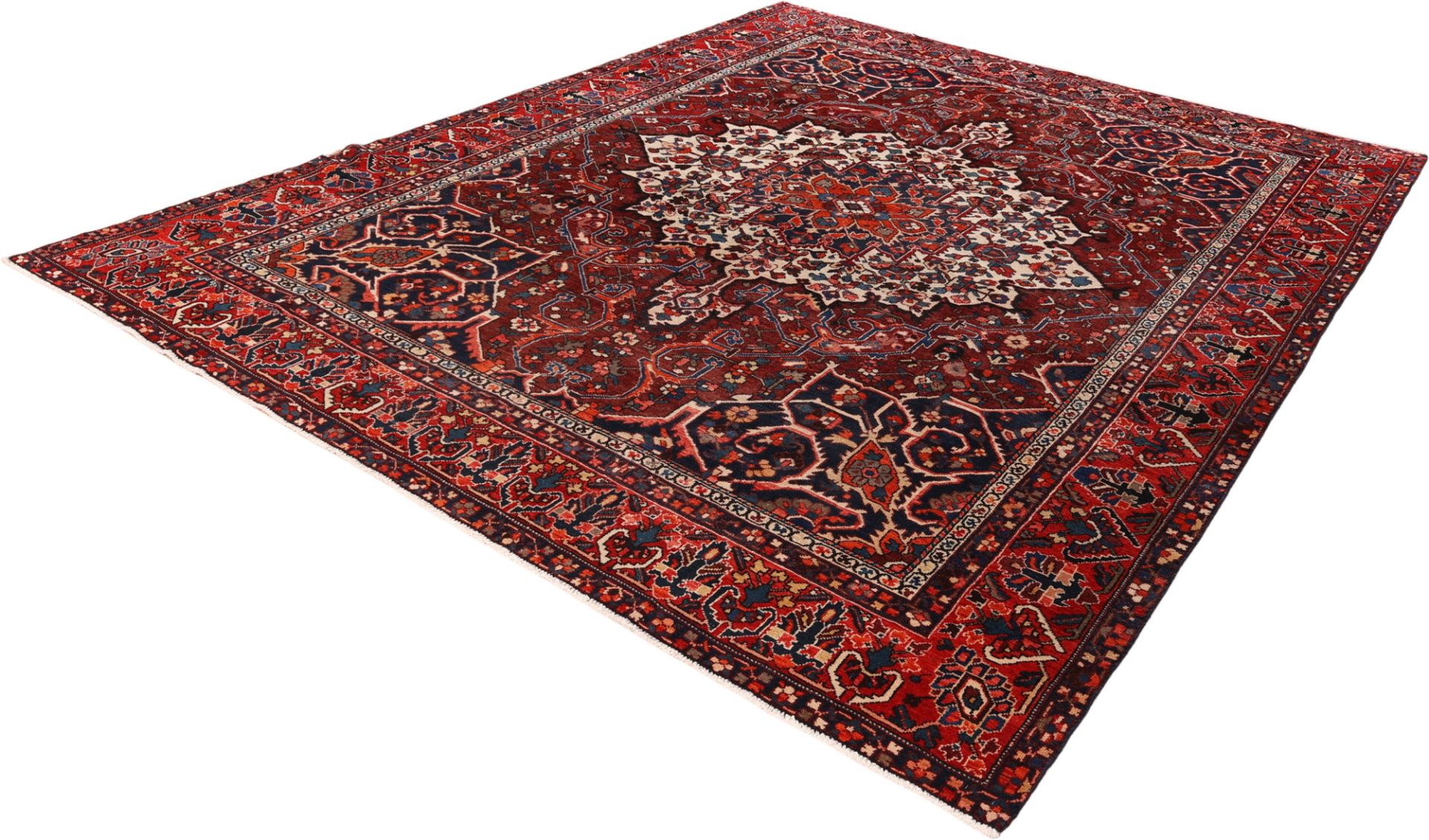 Handgeknüpfter Bakhtiari Perserteppich, 315 × 385 cm, Wolle