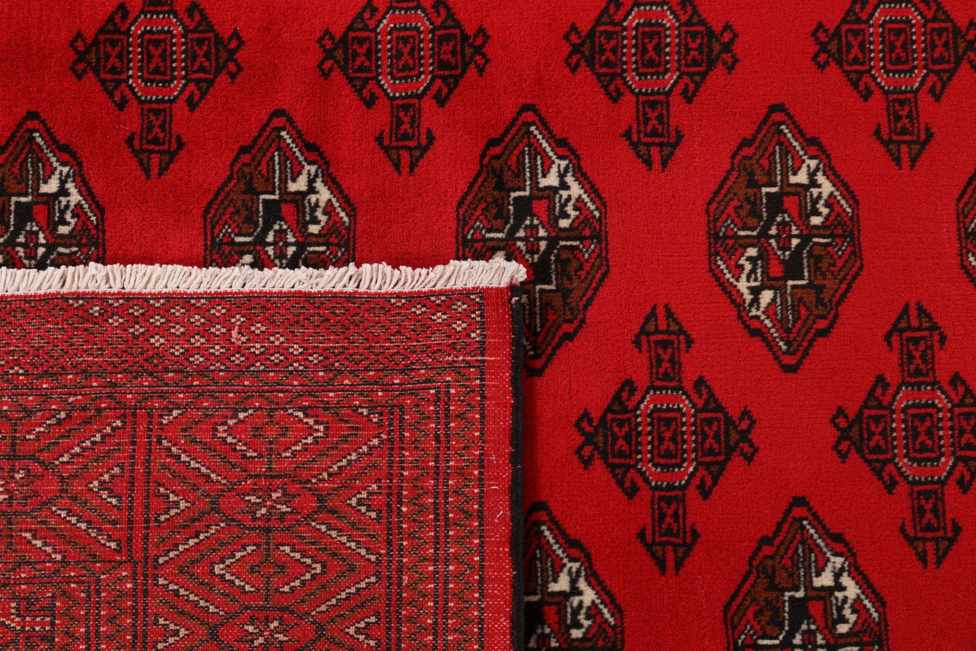 Handgeknüpfter Turkmen Perserteppich, 250 × 335 cm, Wolle