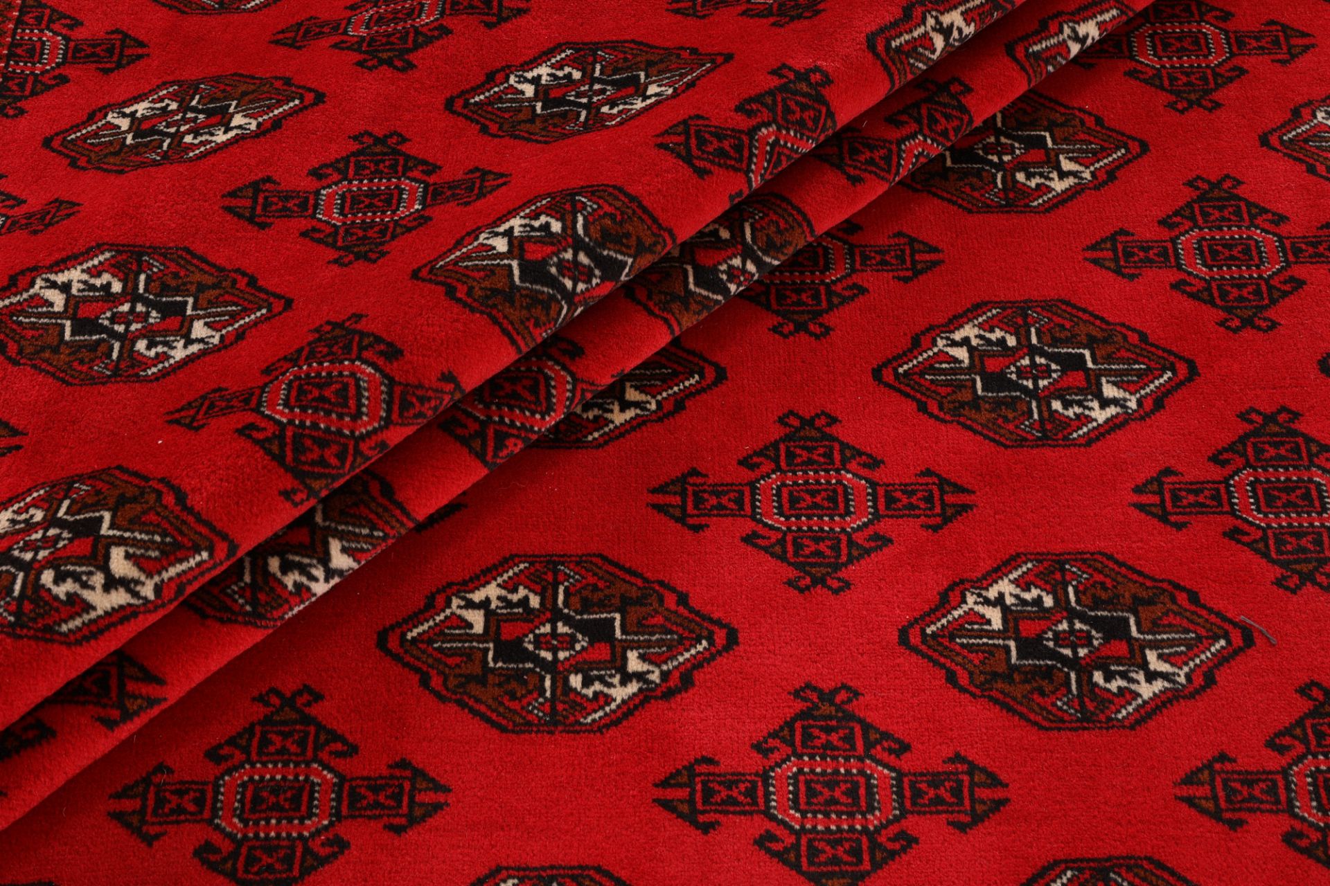 Handgeknüpfter Turkmen Perserteppich, 250 × 335 cm, Wolle
