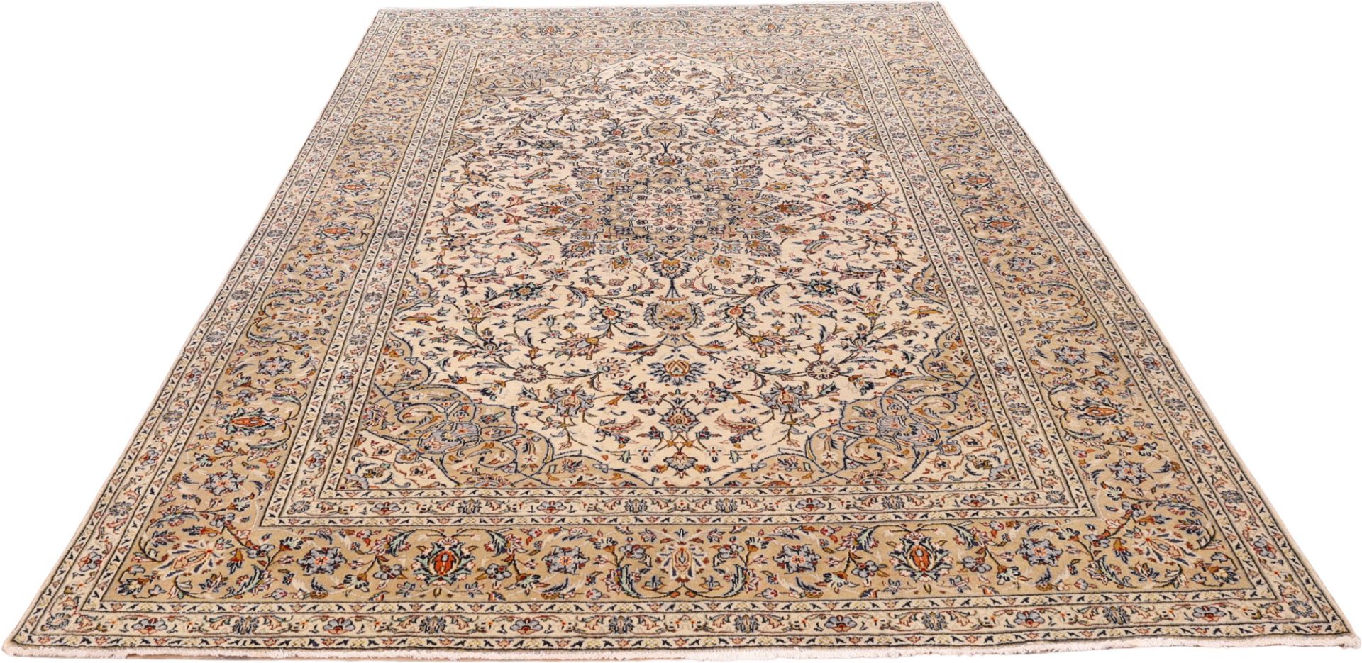 perserteppich-kashan-236-x-337-cm-schurwolle-handgeknupft-5 Handgeknüpfter Kashan Perserteppich, 236 × 337 cm, Wolle