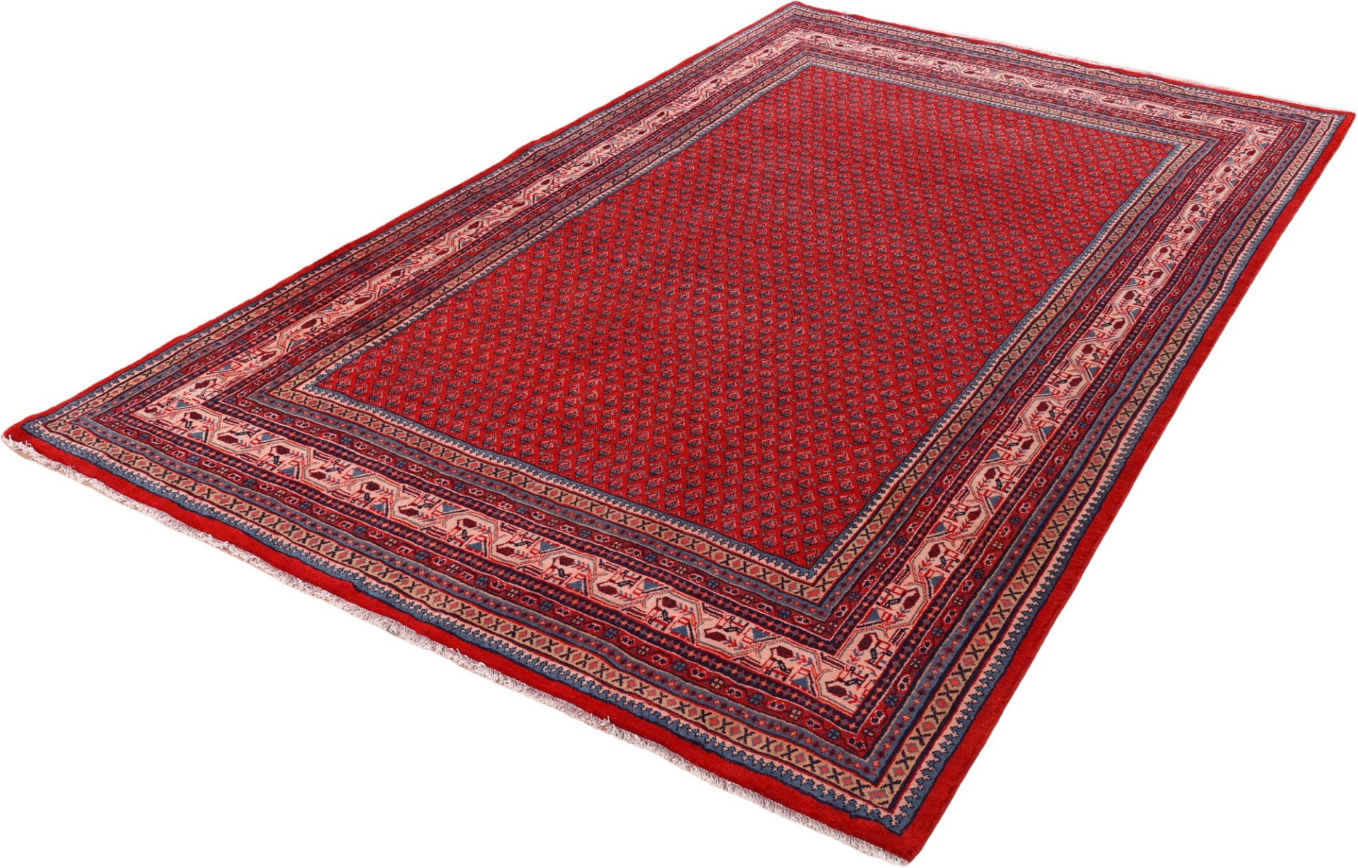 Perserteppich 208 × 325 cm aus Wolle, handgeknüpft