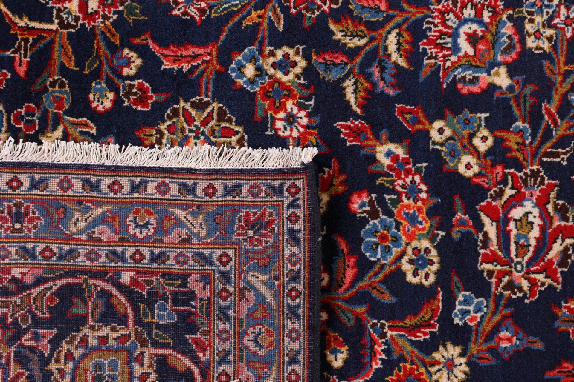 Handgeknüpfter Kashan Perserteppich 305 × 412 cm