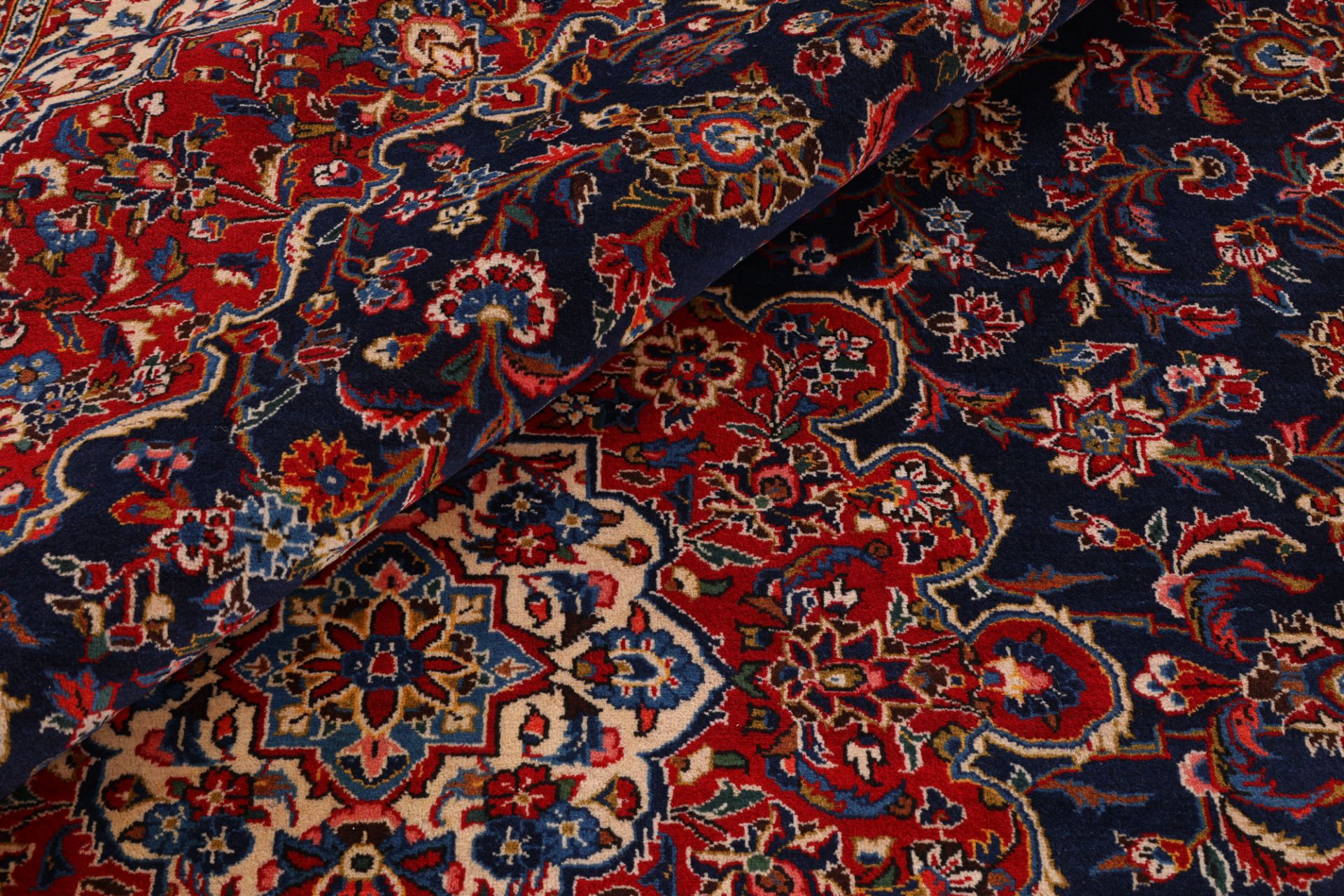 Handgeknüpfter Kashan Perserteppich 305 × 412 cm