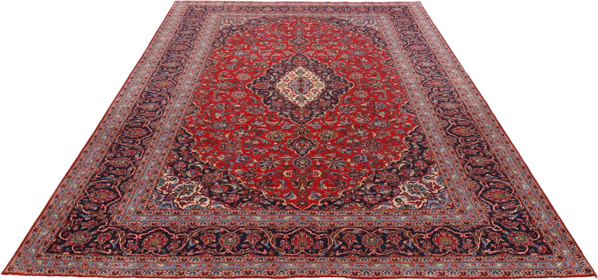 perserteppich-kashan-247-x-340-cm-schurwolle-handgeknupft-7 Handgeknüpfter Kashan Perserteppich, 247 × 340 cm, Wolle