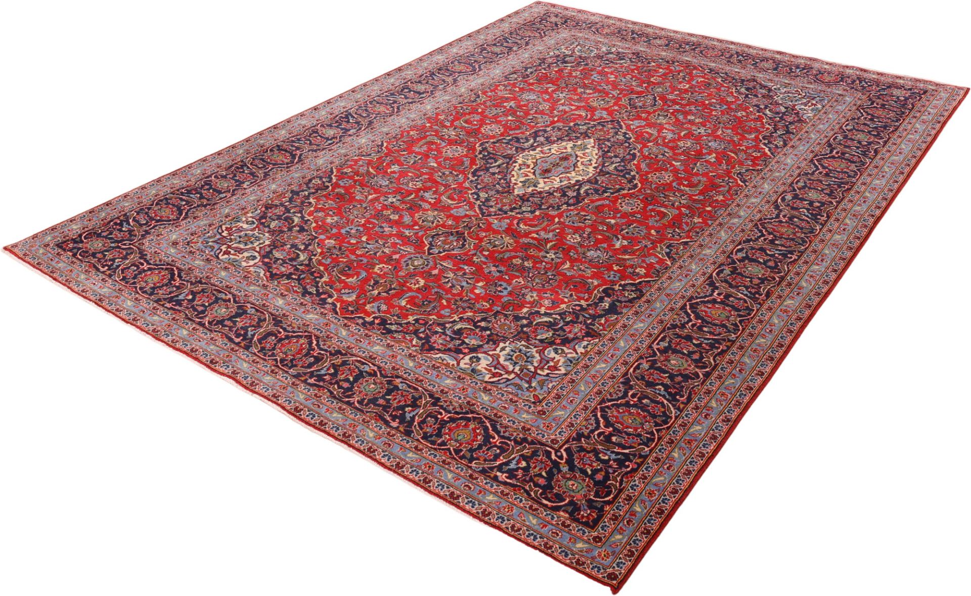 perserteppich-kashan-247-x-340-cm-schurwolle-handgeknupft-15 Handgeknüpfter Kashan Perserteppich, 247 × 340 cm, Wolle