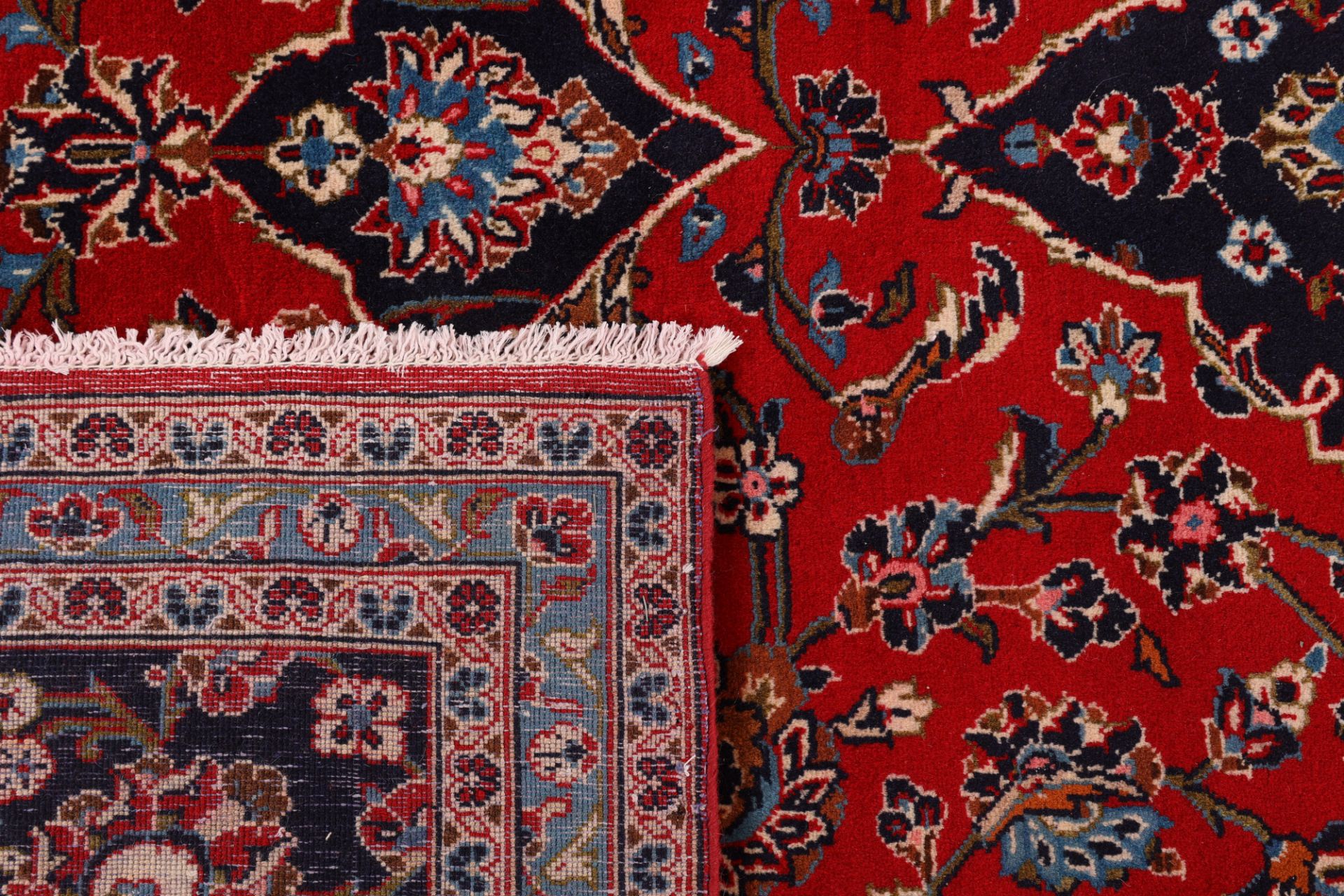 Kashan Perserteppich aus Iran, 236 × 346 cm