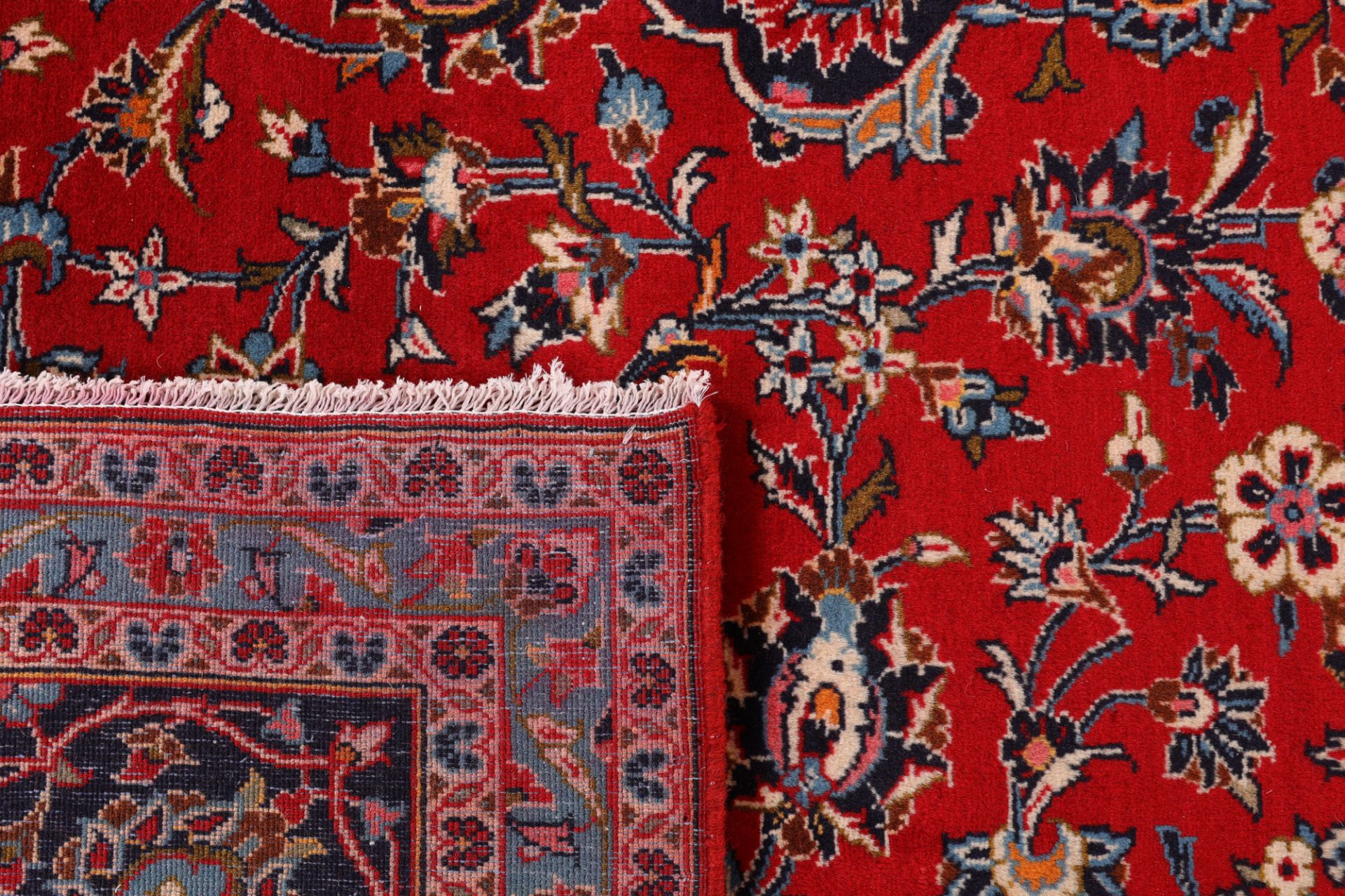 Handgeknüpfter Kashan Perserteppich 245 × 350 cm