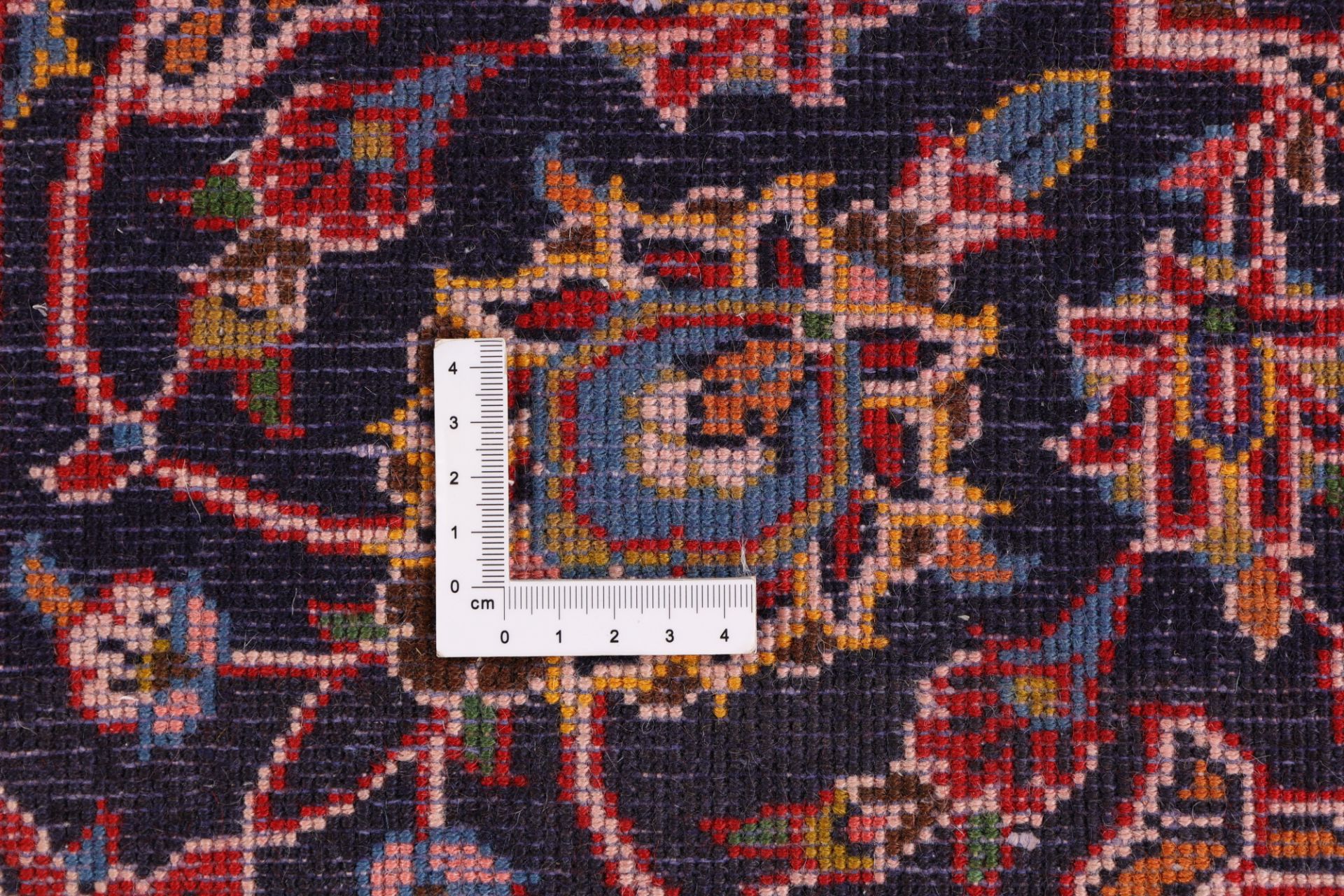 Handgeknüpfter Kashan Perserteppich, 246 × 340 cm, Wolle