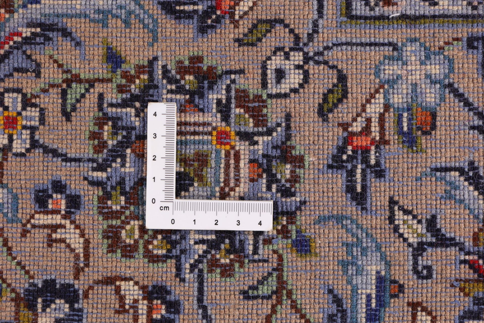 Kashan Perserteppich 197 × 295 cm aus Wolle, handgeknüpft